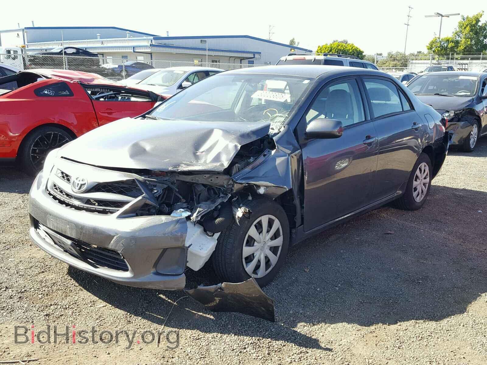 2011 TOYOTA COROLLA BA - VIN: JTDBU4EE8B9137128 - Фото 2