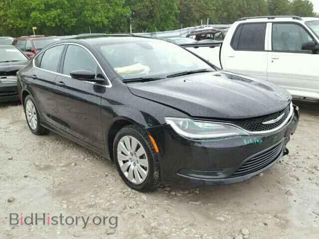 Фотография 1C3CCCFB1GN110233 - CHRYSLER 200 2016