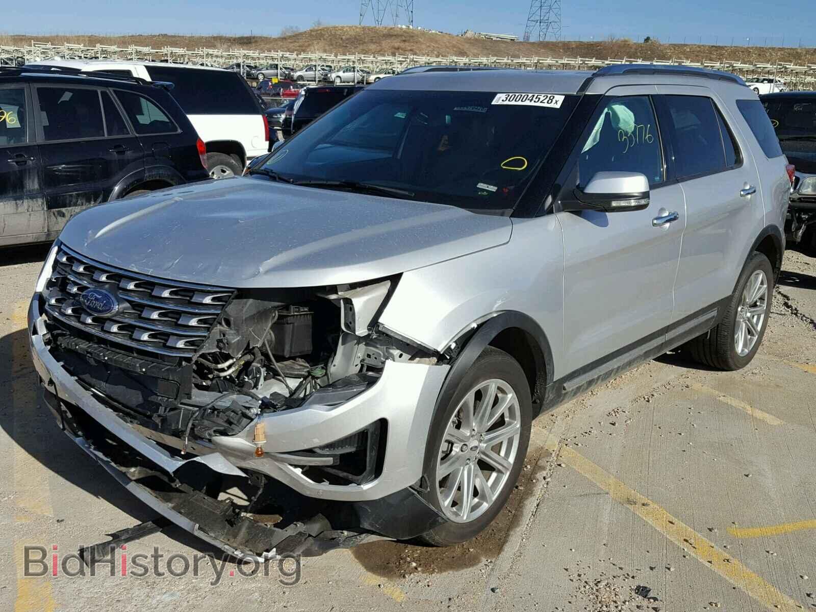 2016 FORD EXPLORER - VIN: 1FM5K8F84GGA27663 - Фото 2