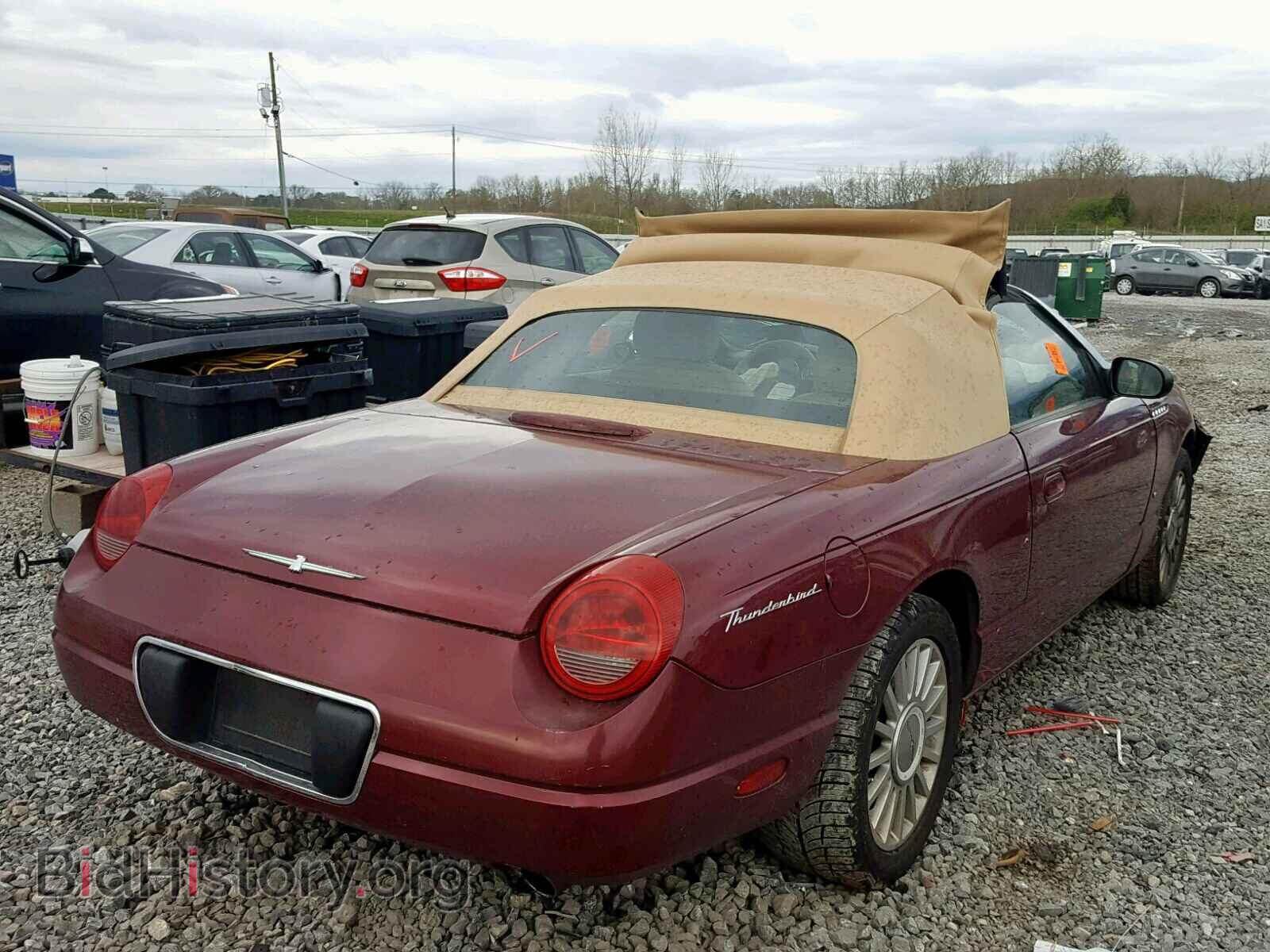 2004 FORD TBIRD - VIN: 1FAHP60A34Y100276 - Фото 4