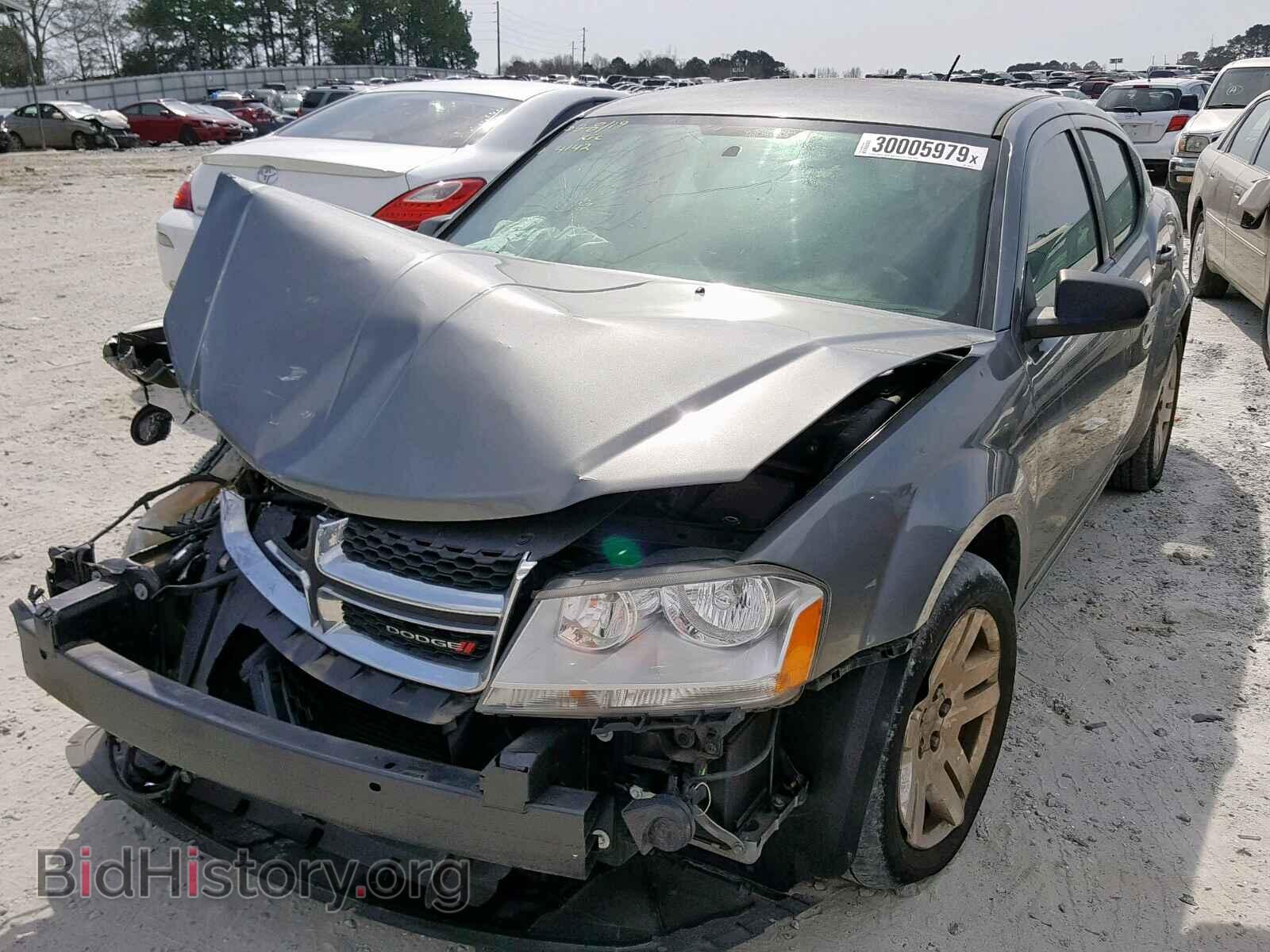2012 DODGE AVENGER - VIN: 1C3CDZAB3CN324142 - Фото 2