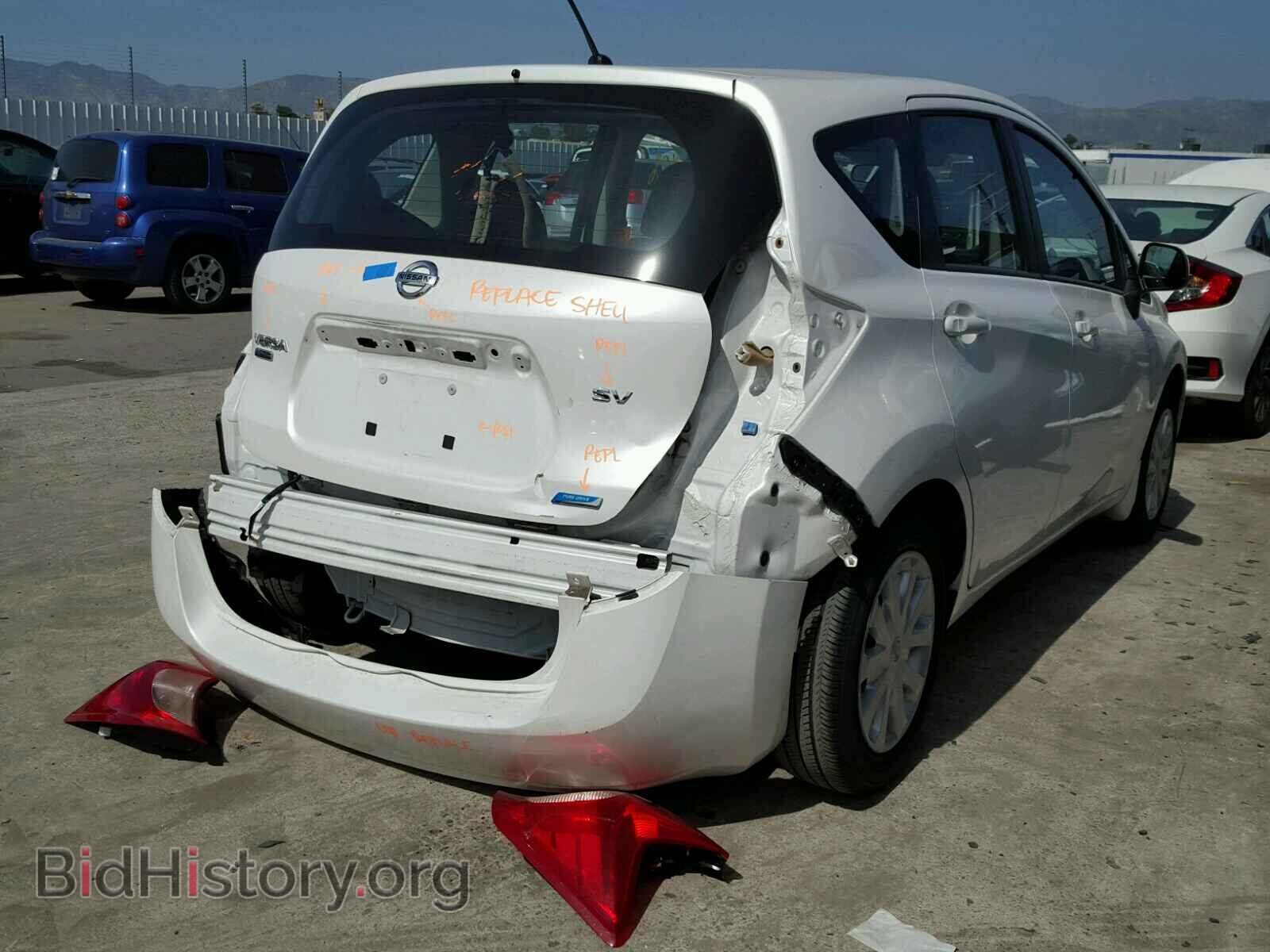2014 NISSAN VERSA - VIN: 3N1CE2CP8EL366966 - Фото 4