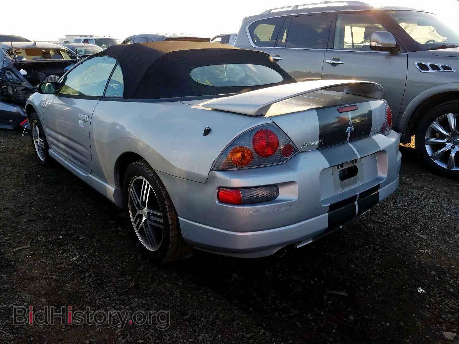 2003 MITSUBISHI ECLIPSE - VIN: 4A3AE75H53E111063 - Фото 3