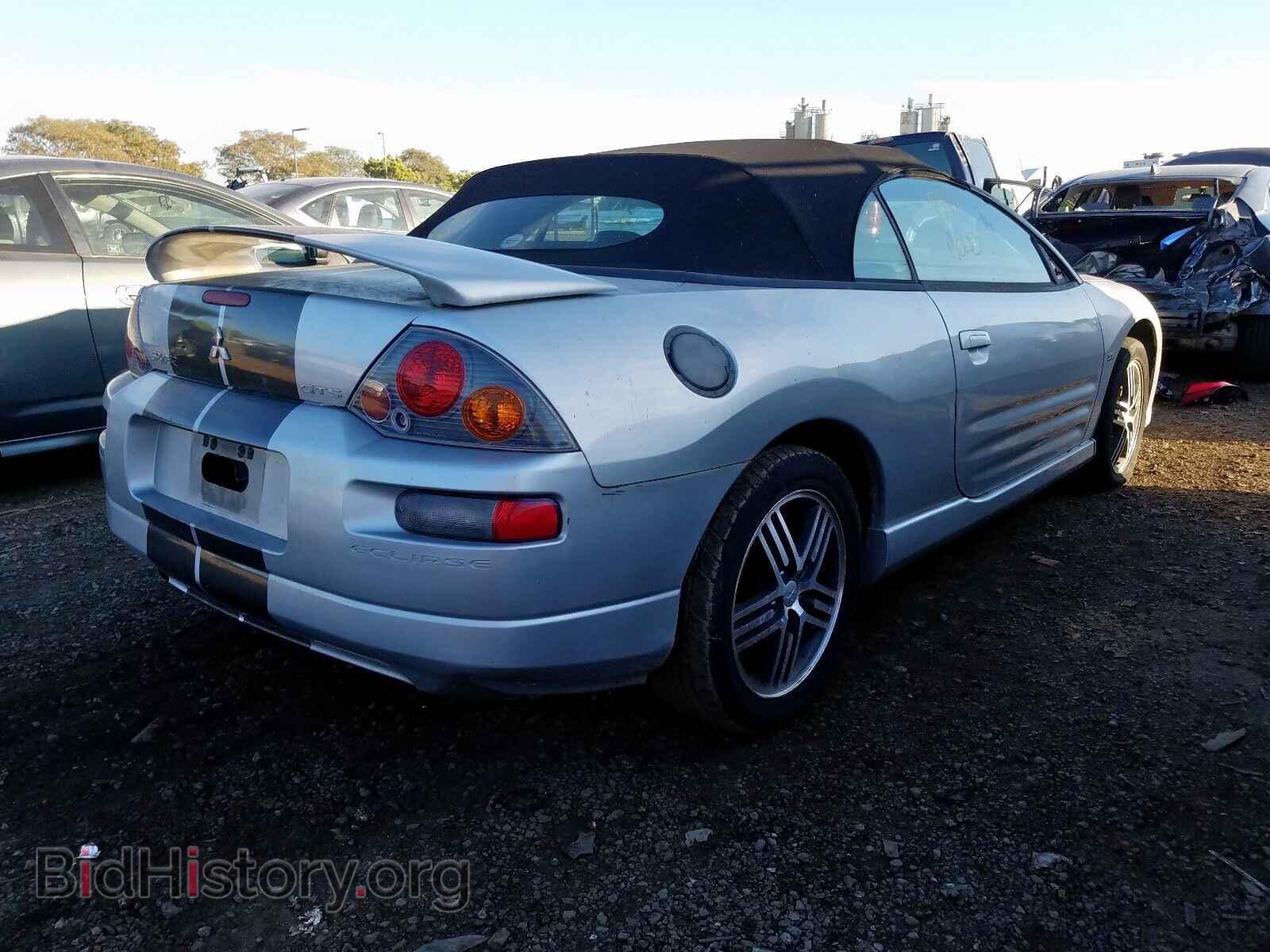2003 MITSUBISHI ECLIPSE - VIN: 4A3AE75H53E111063 - Фото 4