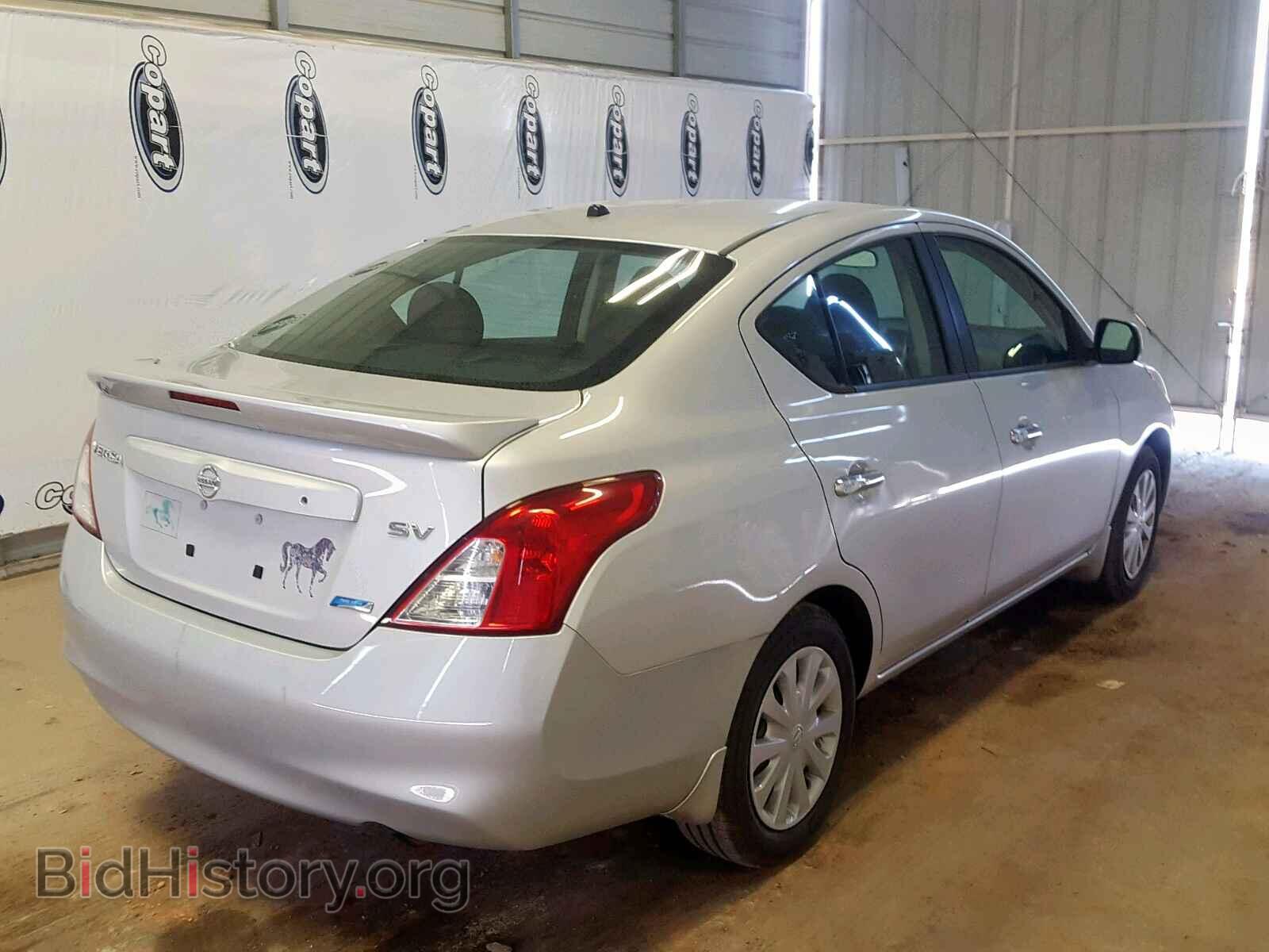 2013 NISSAN VERSA - VIN: 3N1CN7AP5DL863486 - Фото 4