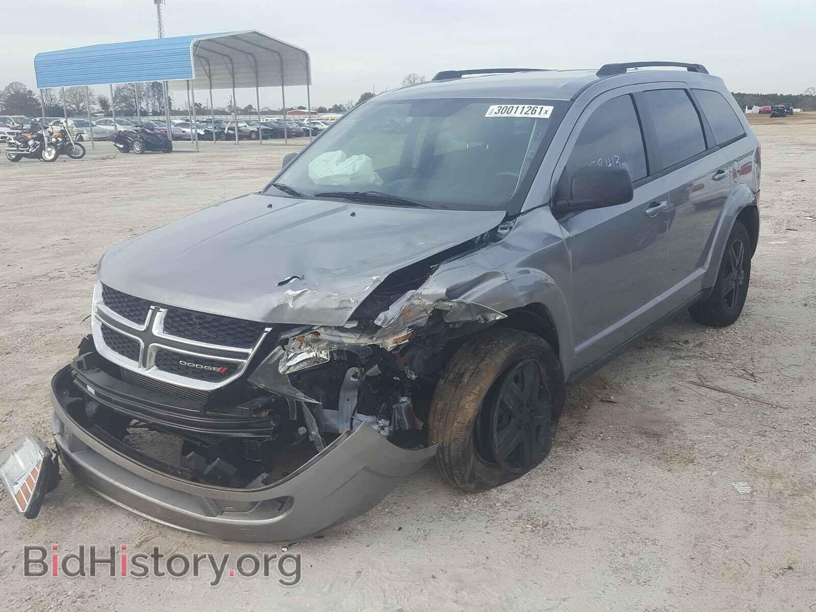 2018 DODGE JOURNEY - VIN: 3C4PDCAB6JT241893 - Фото 2
