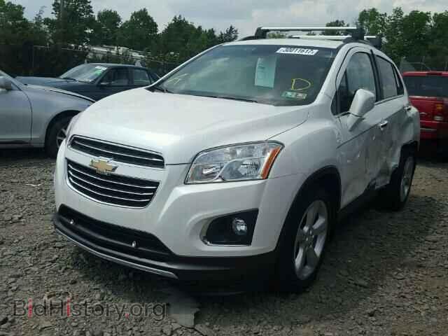 2015 CHEVROLET TRAX - VIN: KL7CJNSB1FB196370 - Фото 2
