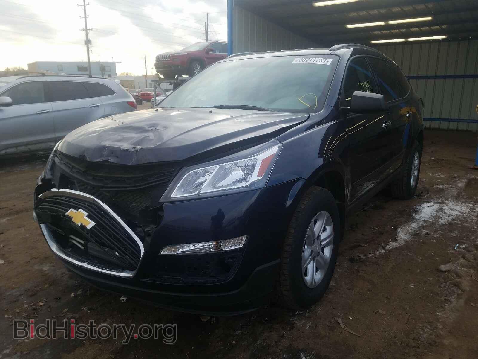 2017 CHEVROLET TRAVERSE - VIN: 1GNKRFKD6HJ269148 - Фото 2