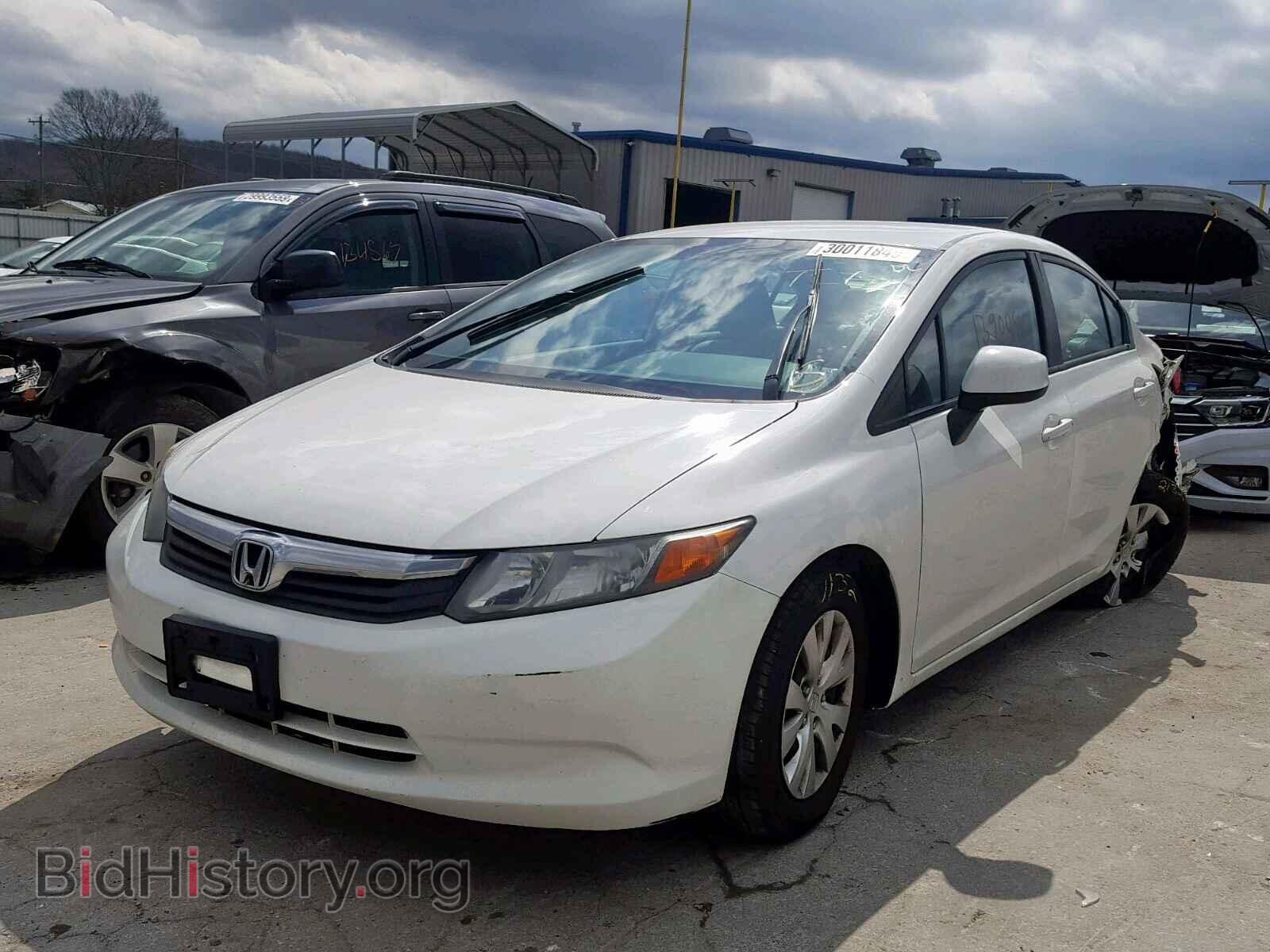 2012 HONDA CIVIC LX - VIN: 19XFB2F54CE079588 - Фото 2