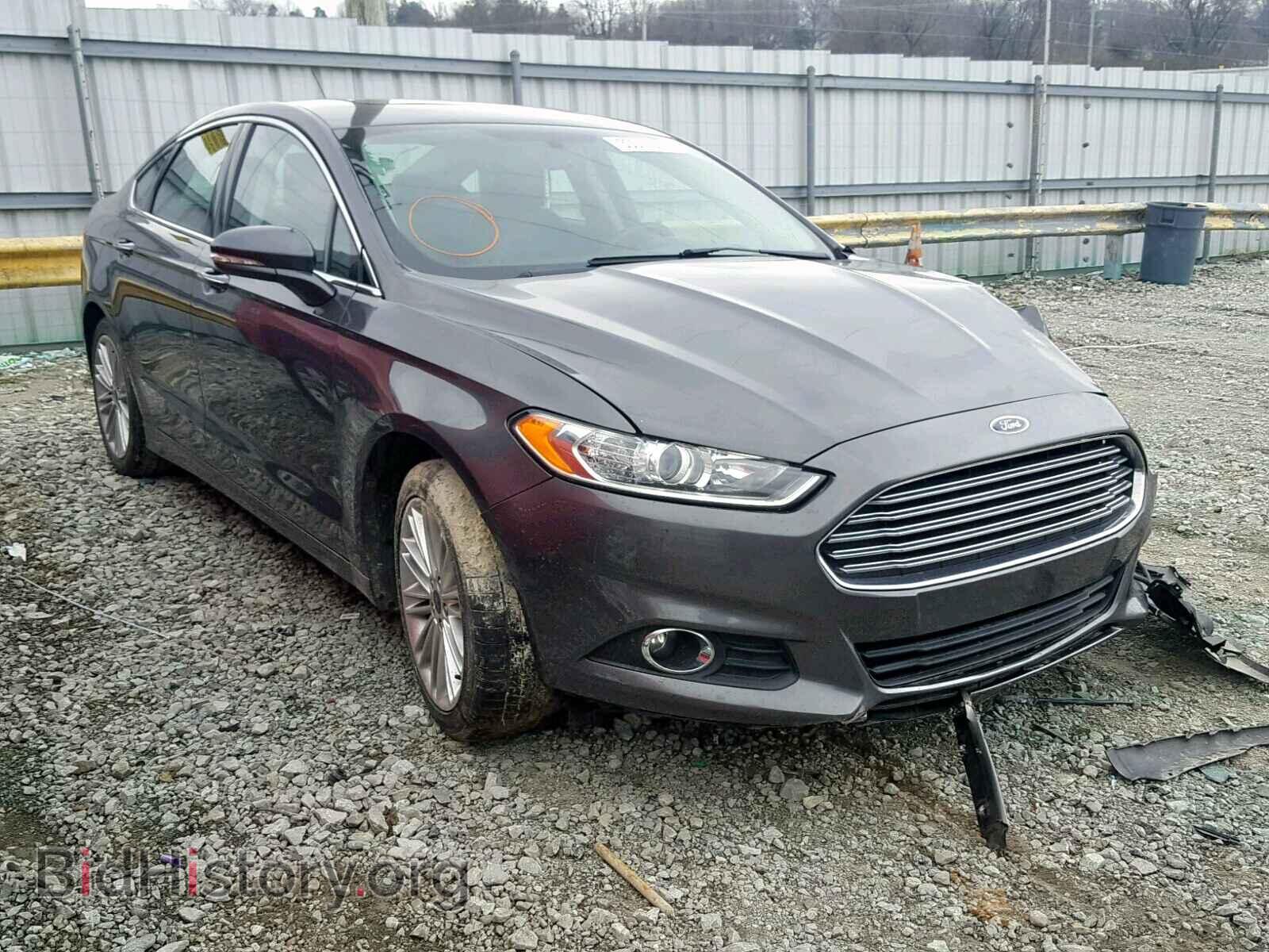 Photo 3FA6P0T97GR185521 - FORD FUSION SE 2016