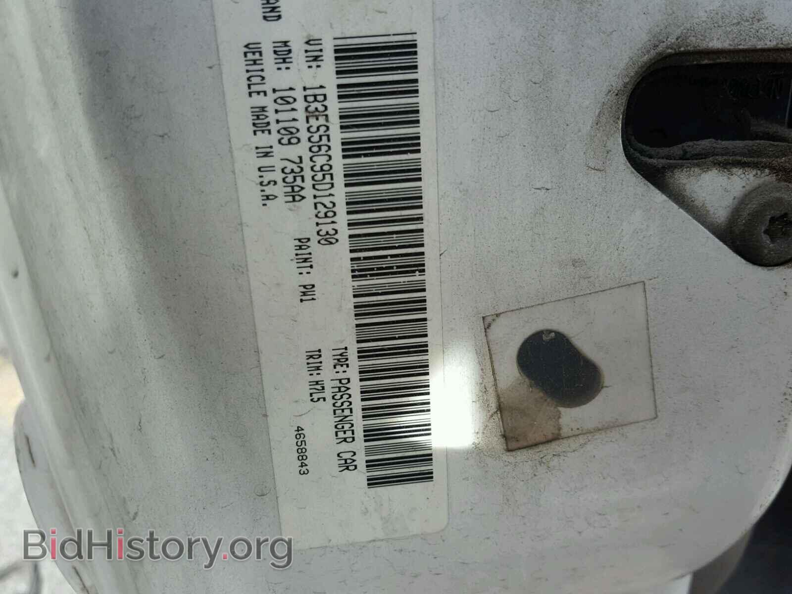 2005 DODGE NEON - VIN: 1B3ES56C95D129130 - Фото 10