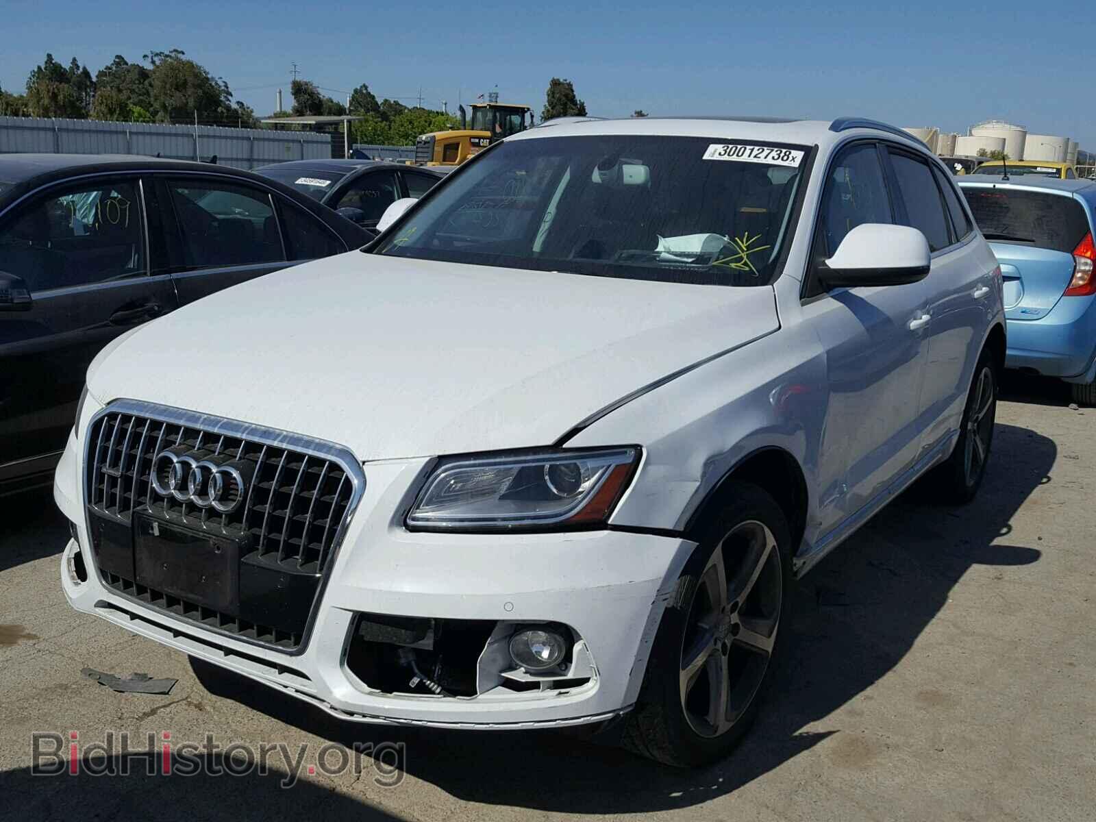 2014 AUDI Q5 - VIN: WA1CMAFP8EA057909 - Фото 2