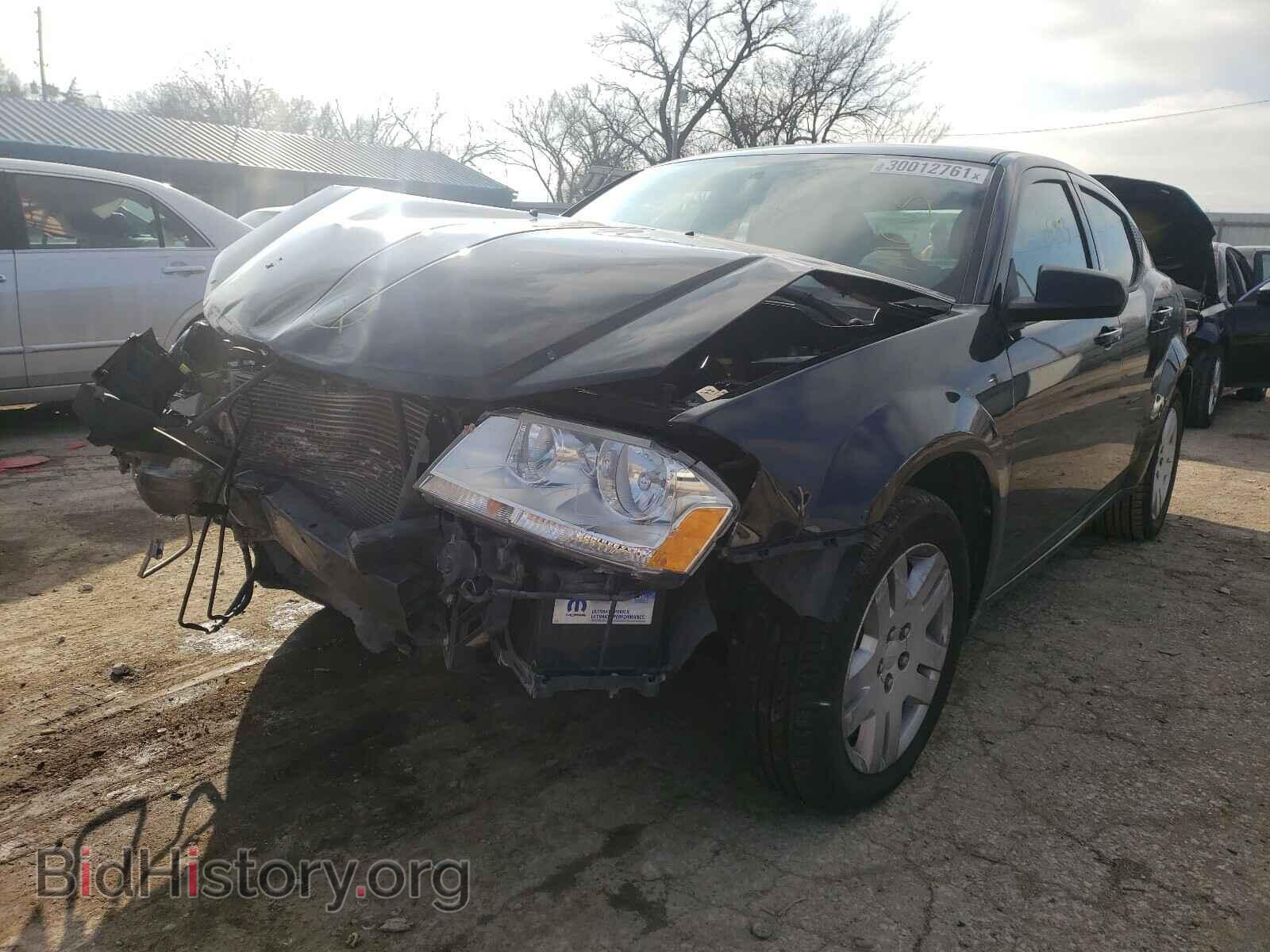 2014 DODGE AVENGER - VIN: 1C3CDZAGXEN104656 - Фото 2