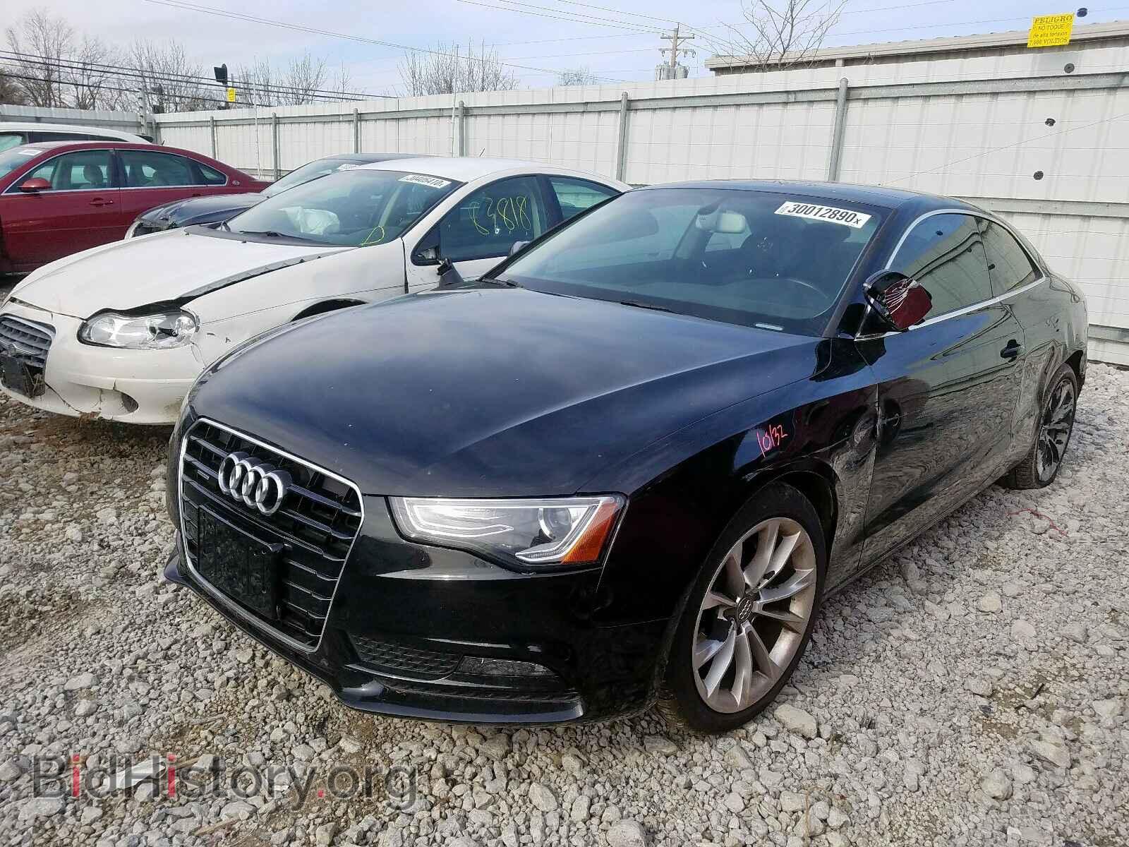 2014 AUDI A5 - VIN: WAUCFAFR3EA023651 - Фото 2