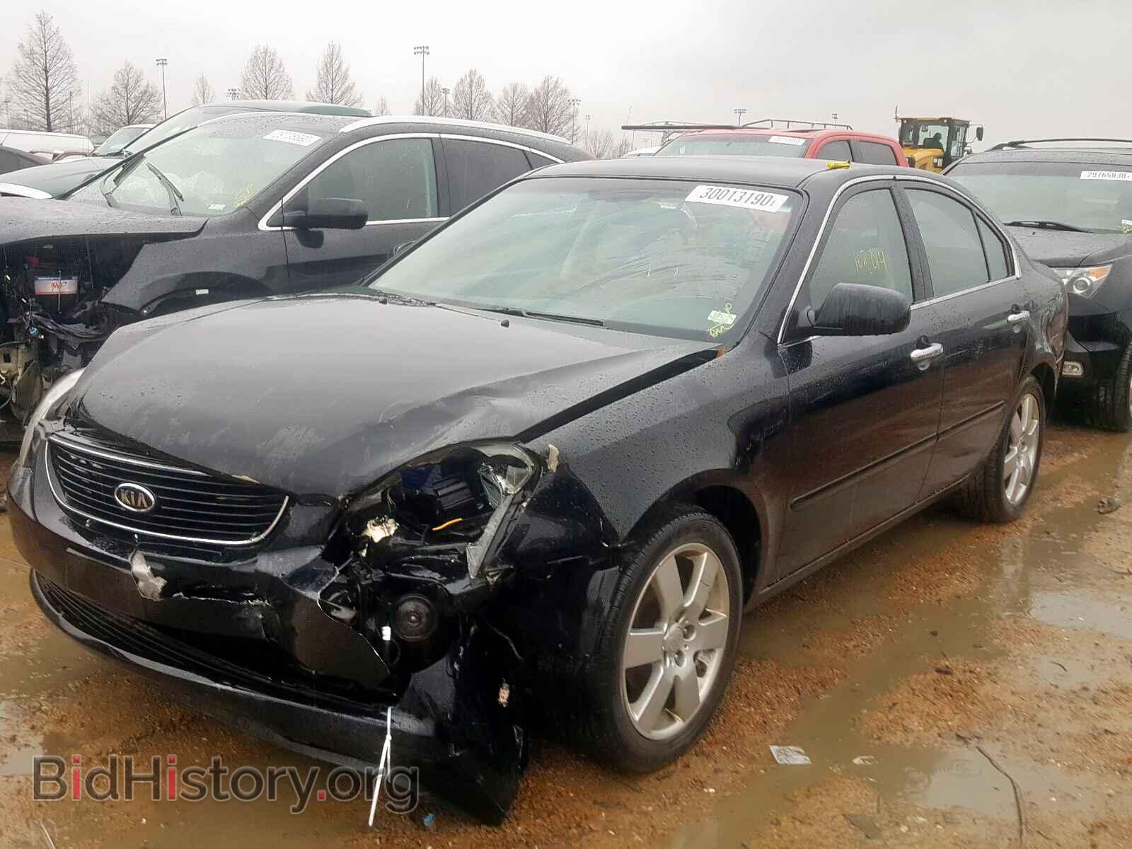 2007 KIA OPTIMA - VIN: KNAGE124875134349 - Фото 2