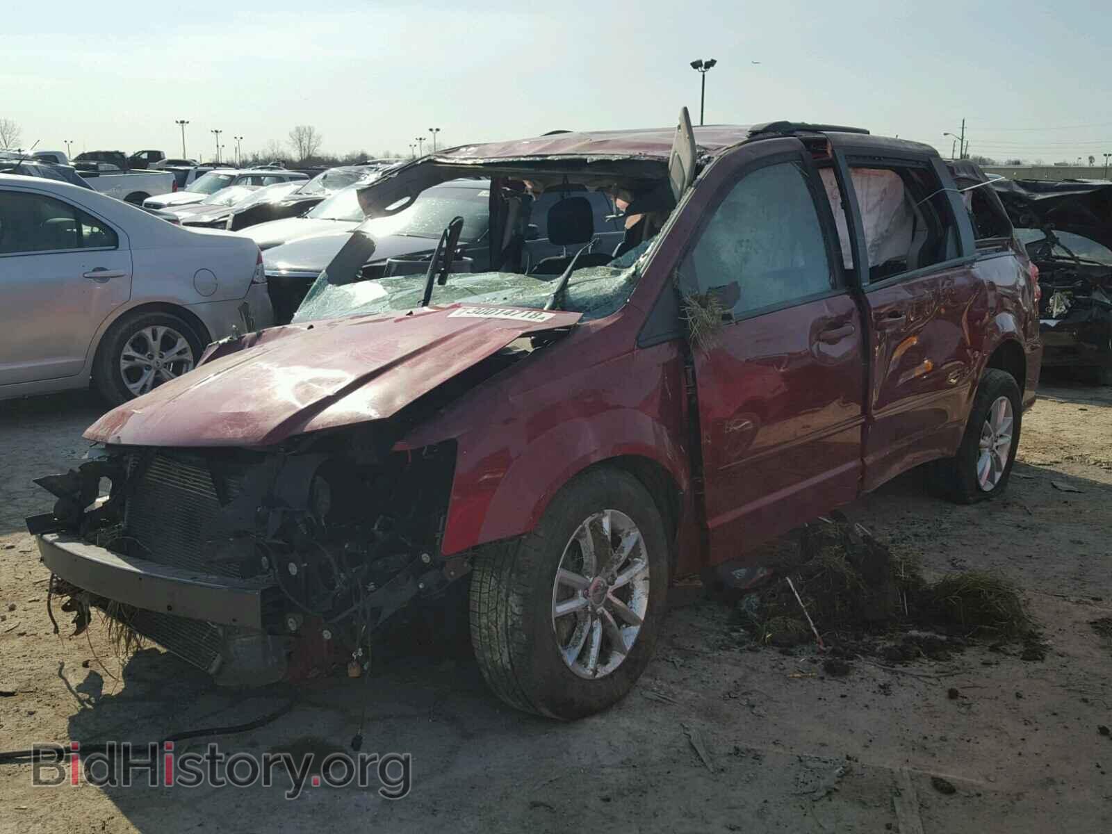 2014 DODGE CARAVAN - VIN: 2C4RDGCG2ER314162 - Фото 2