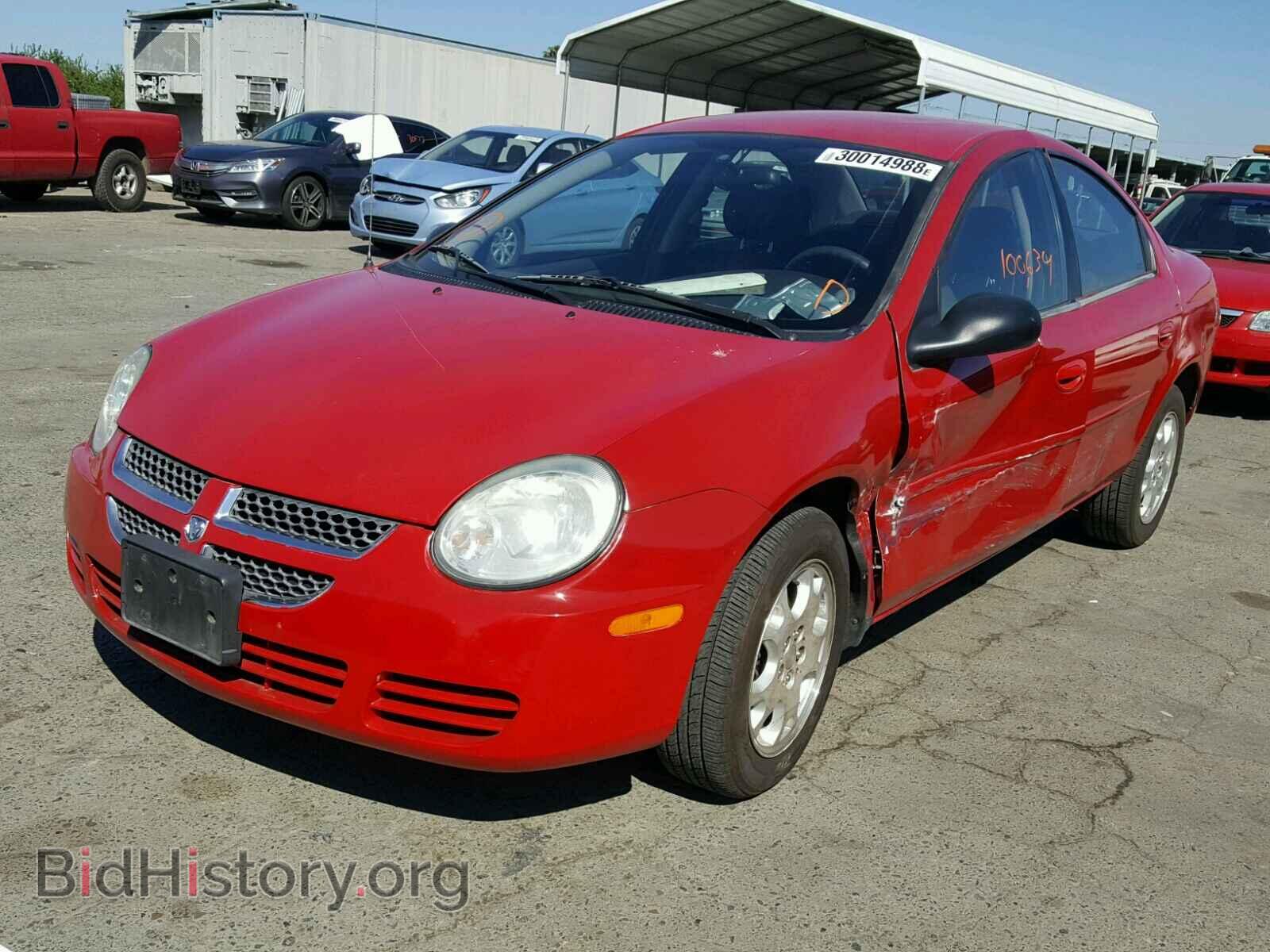 2005 DODGE NEON - VIN: 1B3ES56C45D147468 - Фото 2