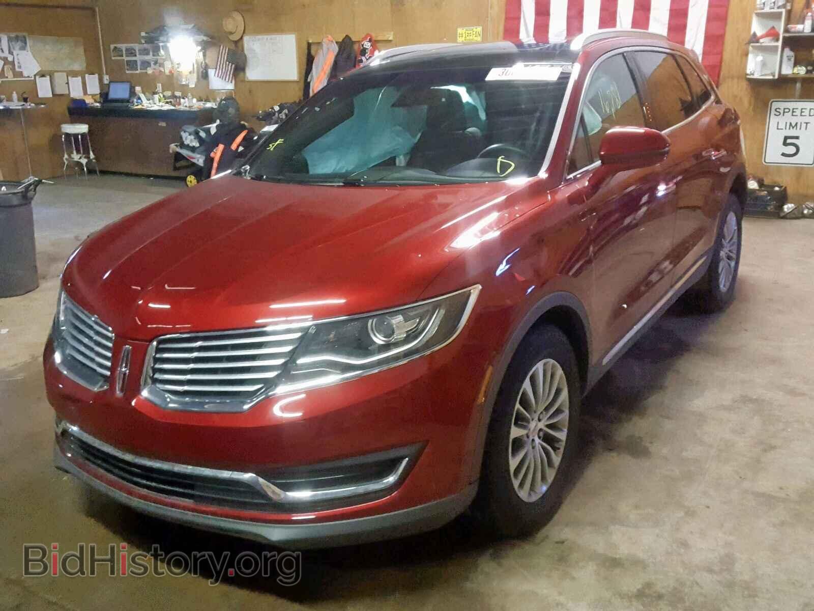 2017 LINCOLN MKX SELECT - VIN: 2LMPJ8KR3HBL41067 - Фото 2