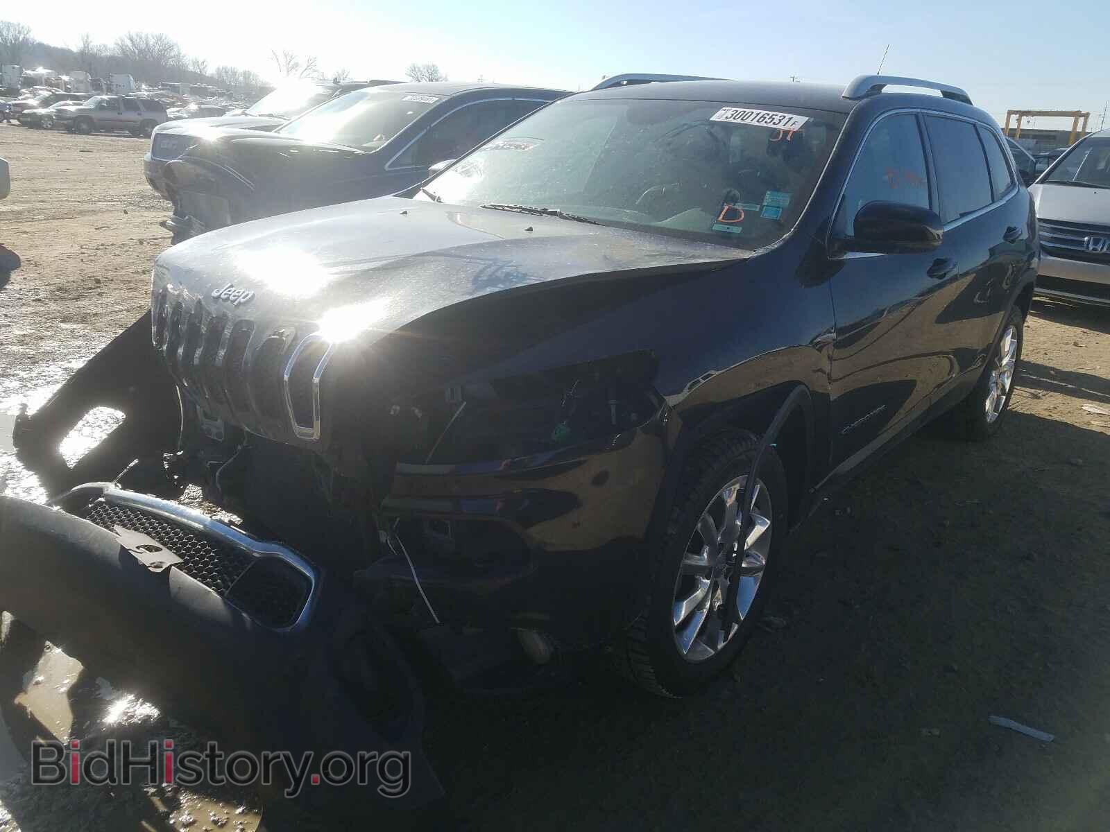 2015 JEEP CHEROKEE - VIN: 1C4PJLDS5FW596236 - Фото 2