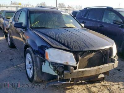 2012 Dodge AVENGER Avenger SE, black — VIN 1C3CDZAB1CN115160, Copart