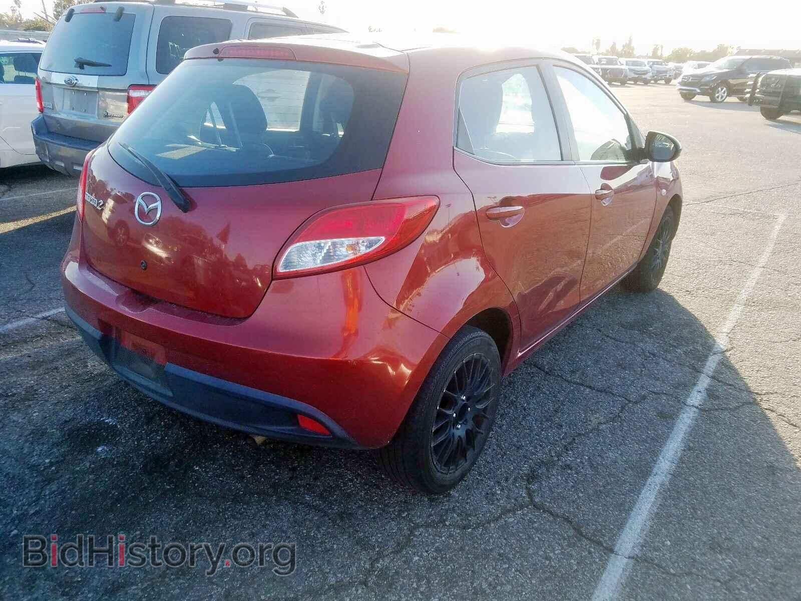 2014 MAZDA 2 - VIN: JM1DE1KY7E0178555 - Фото 4