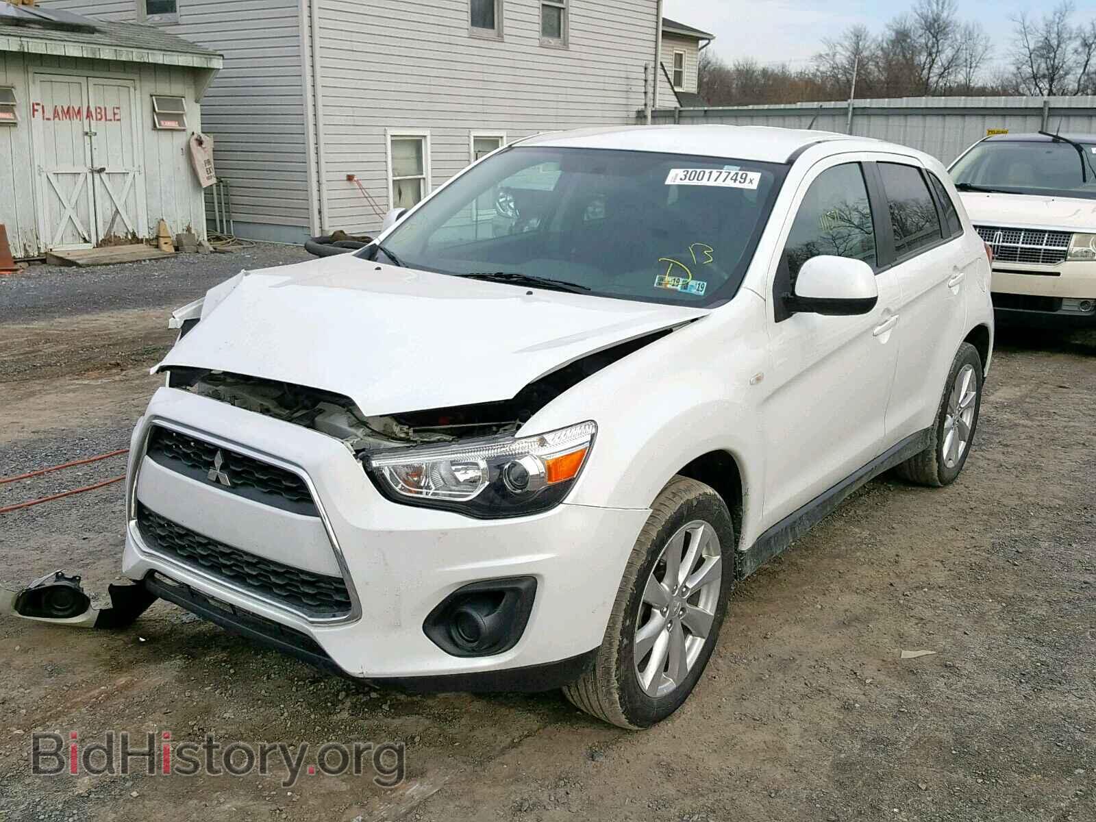 2014 MITSUBISHI OUTLANDER - VIN: 4A4AR3AU9EE009134 - Фото 2