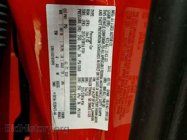 2015 FORD FOCUS - VIN: 1FADP3F29FL244606 - Фото 10