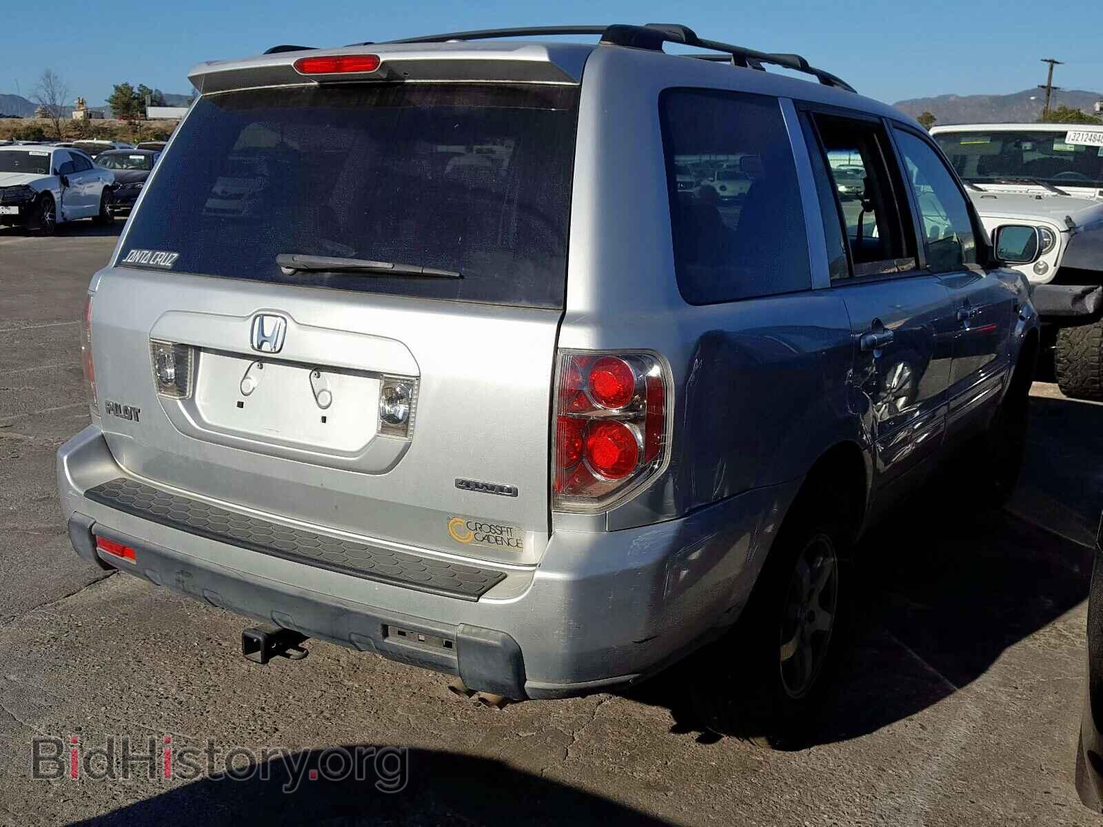 2006 HONDA PILOT - VIN: 2HKYF18676H556298 - Фото 4