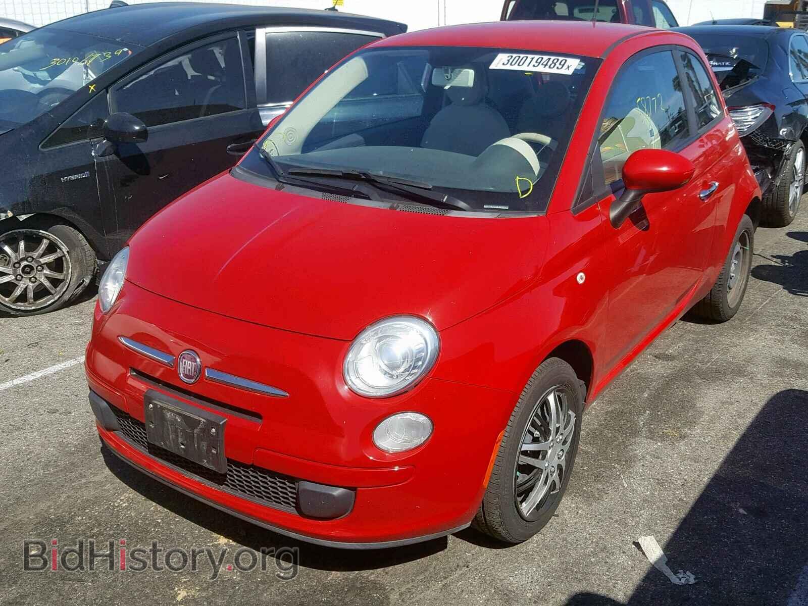 2012 FIAT 500 - VIN: 3C3CFFAR8CT382236 - Фото 2