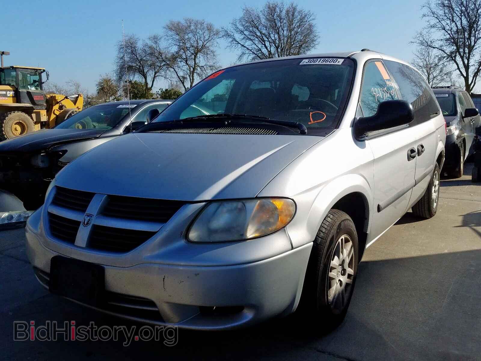 2005 DODGE CARAVAN - VIN: 1D4GP24RX5B211574 - Фото 2