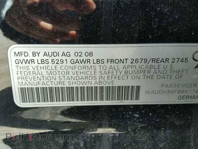 2008 AUDI A6 - VIN: WAUDH94F88N116068 - Фото 10