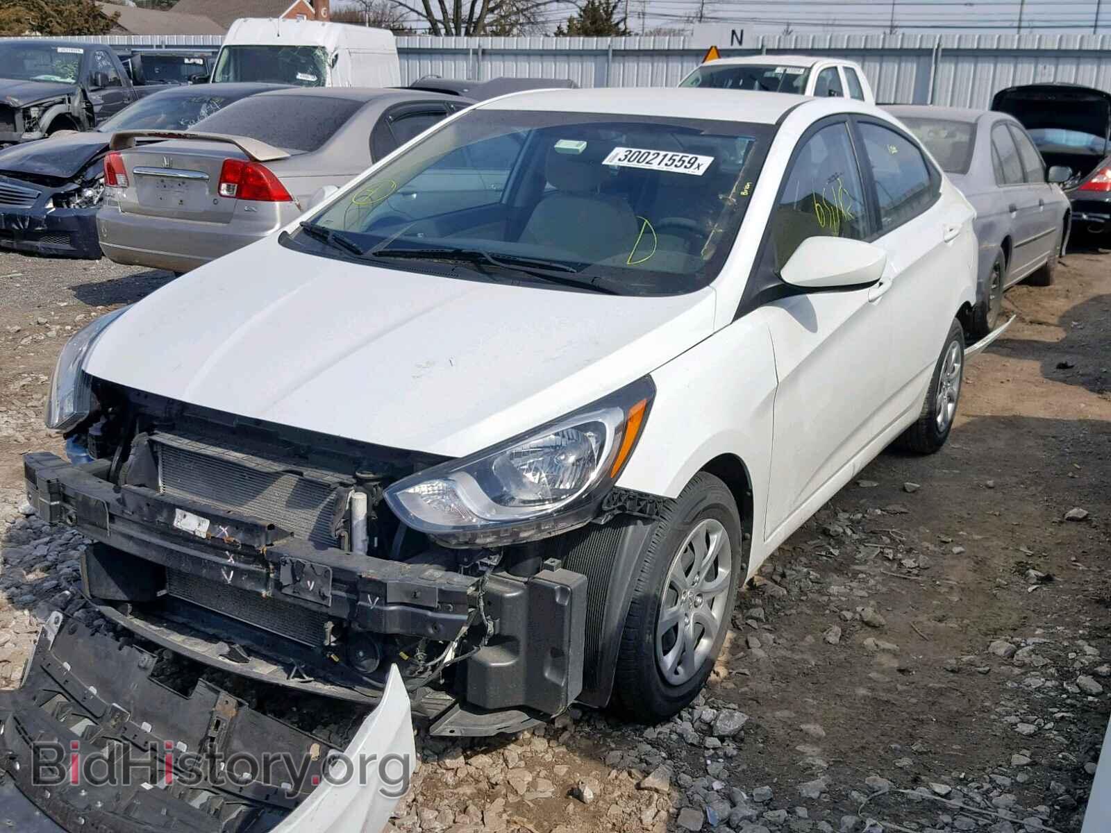 2014 HYUNDAI ACCENT - VIN: KMHCT4AE4EU686836 - Фото 2