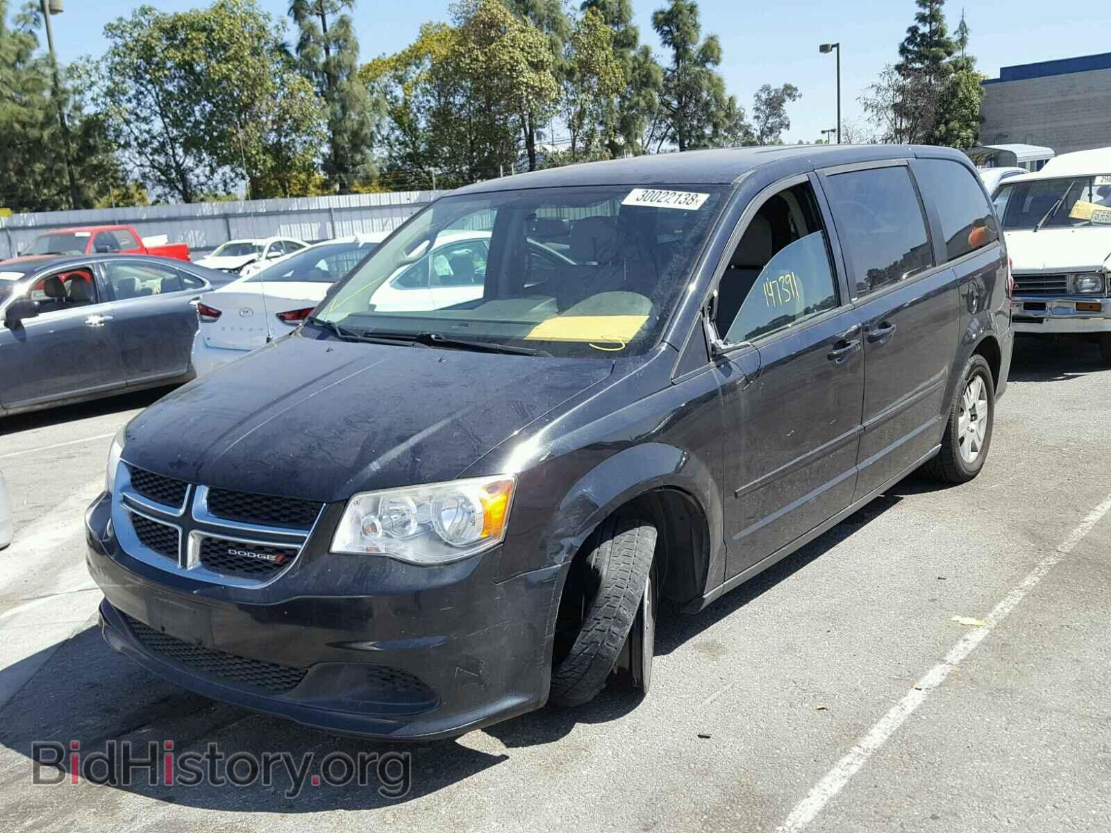 2012 DODGE CARAVAN - VIN: 2C4RDGBG1CR349452 - Фото 2