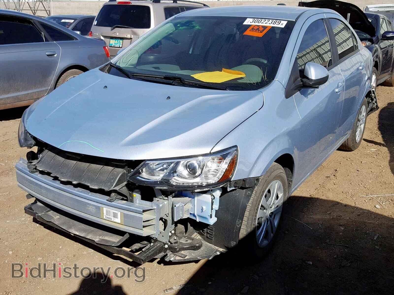 2017 CHEVROLET SONIC - VIN: 1G1JB5SH3H4162393 - Фото 2