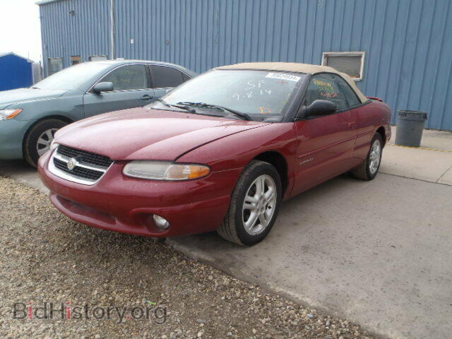 1996 CHRYSLER SEBRING - VIN: 3C3EL55H2TT296627 - Фото 2