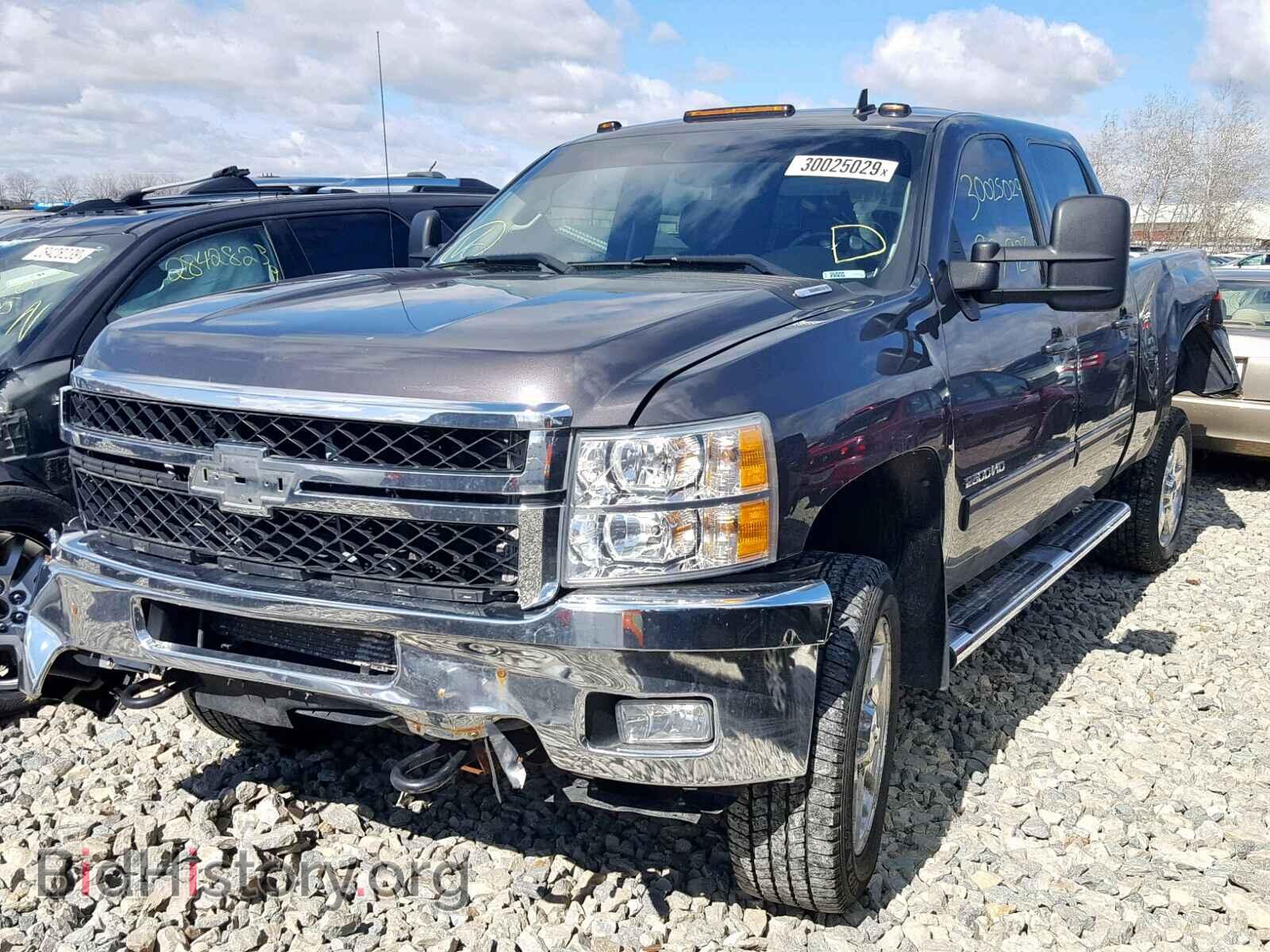 2011 CHEVROLET SILVERADO - VIN: 1GC1KYE82BF184322 - Фото 2