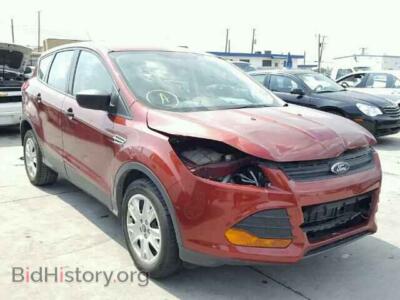 2014 Ford ESCAPE Escape S, бордовый — VIN 1FMCU0F75EUA83975, Copart