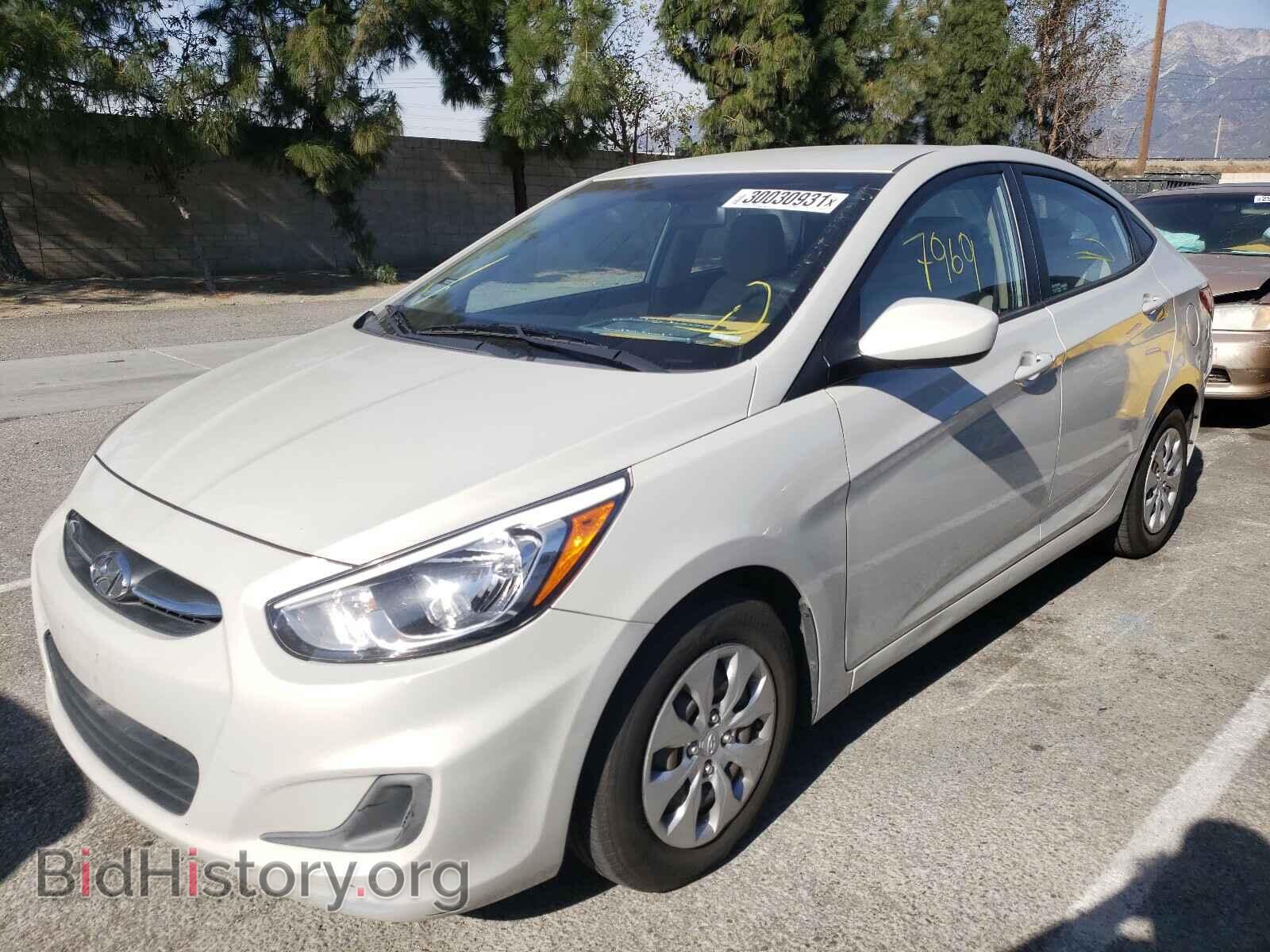 2016 HYUNDAI ACCENT - VIN: KMHCT4AE1GU981704 - Фото 2