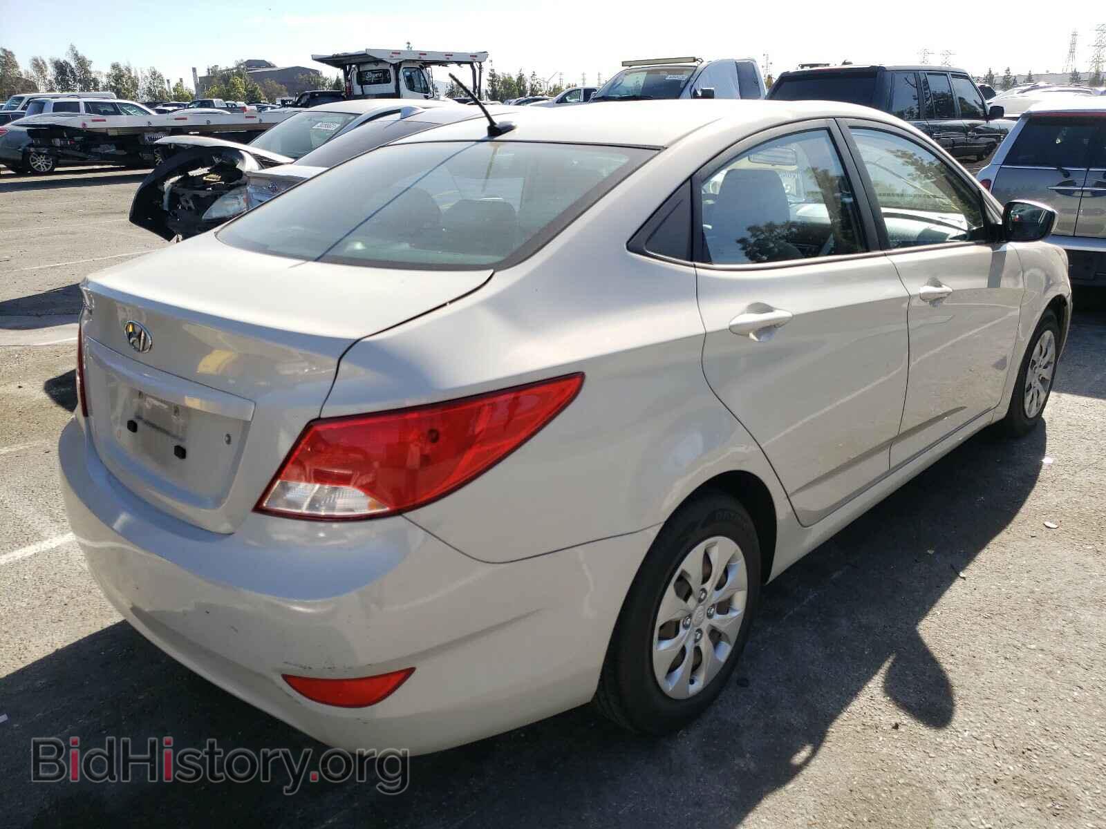 2016 HYUNDAI ACCENT - VIN: KMHCT4AE1GU981704 - Фото 4