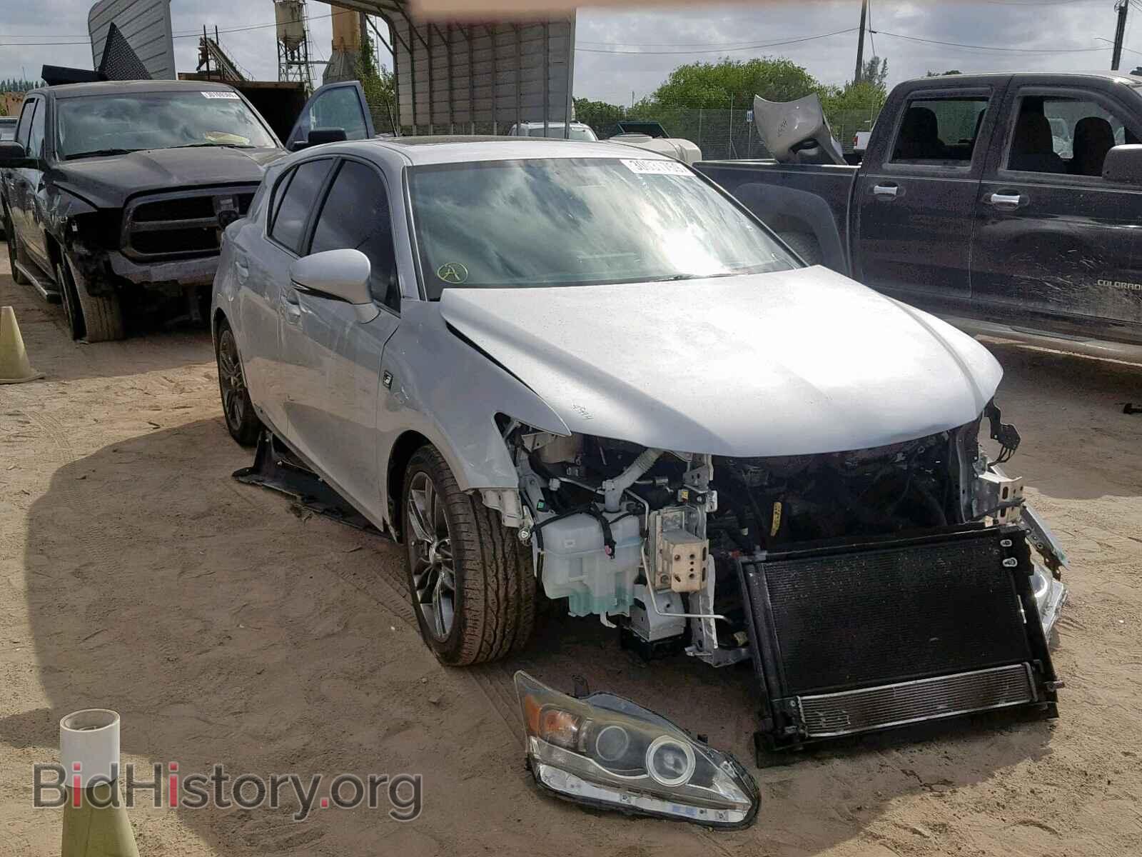 Photo JTHKD5BH3C2049648 - LEXUS CT 200 2012