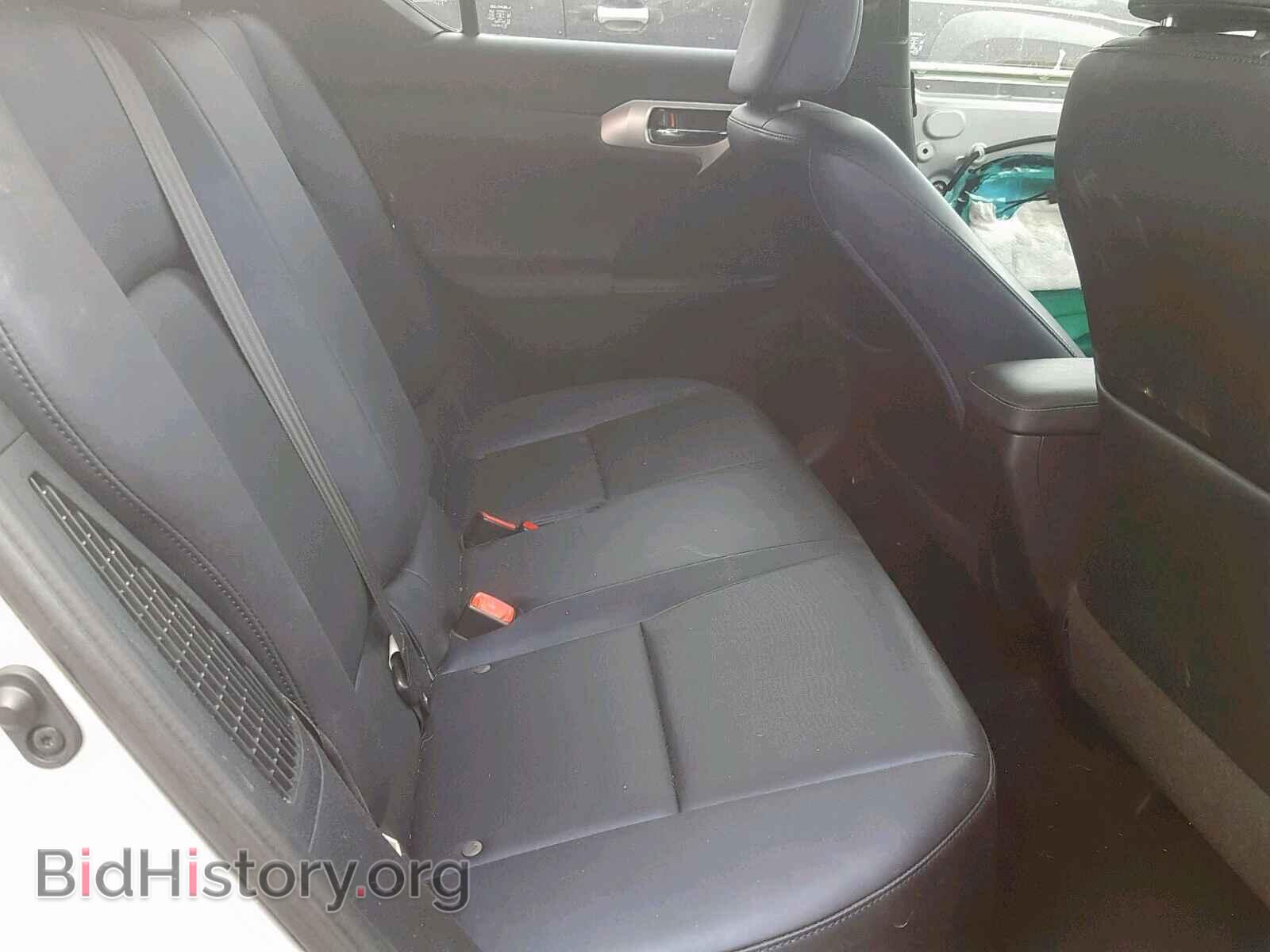 2012 LEXUS CT 200 - VIN: JTHKD5BH3C2049648 - Фото 6