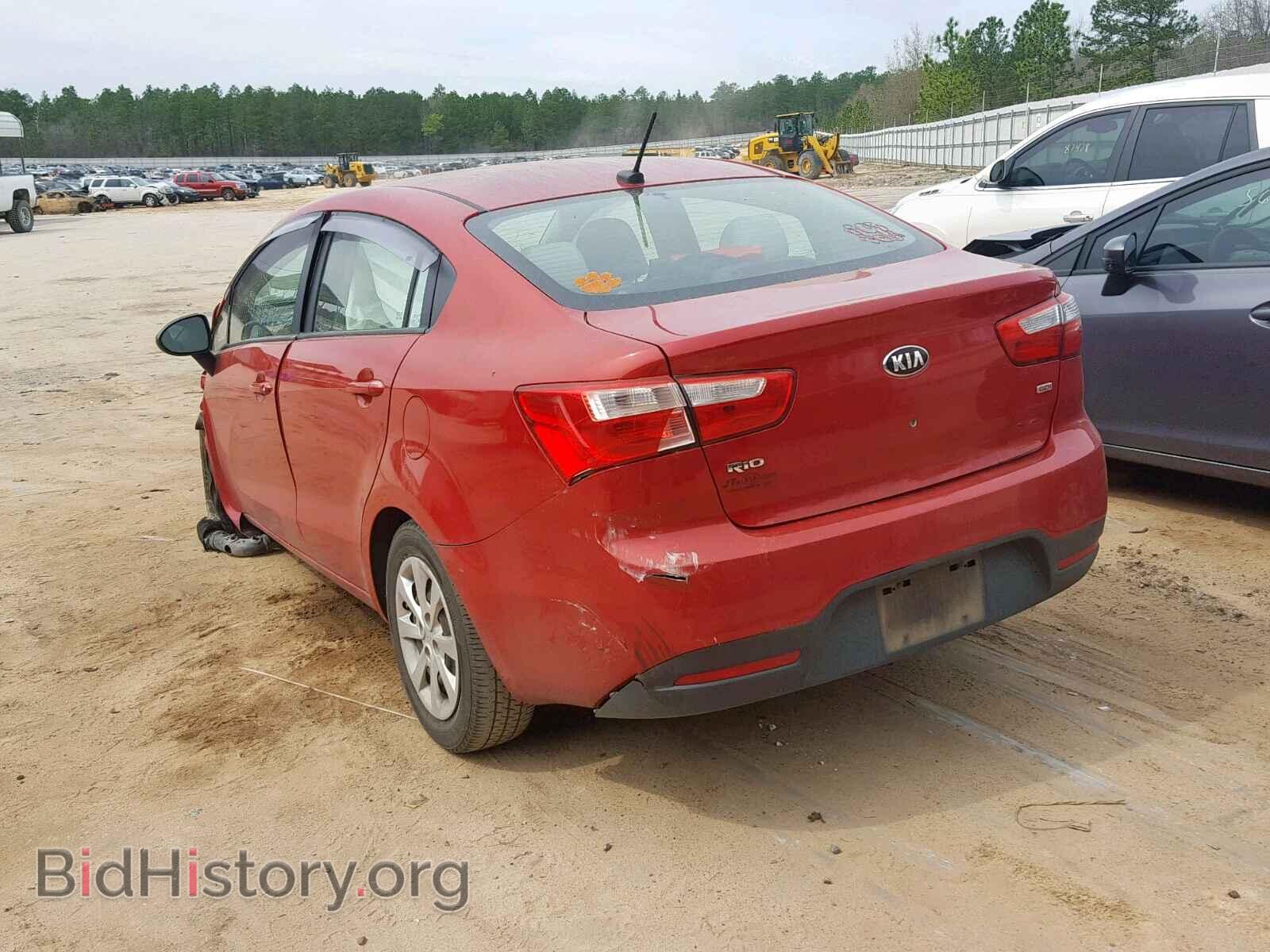 2013 KIA RIO - VIN: KNADM4A31D6292828 - Фото 3