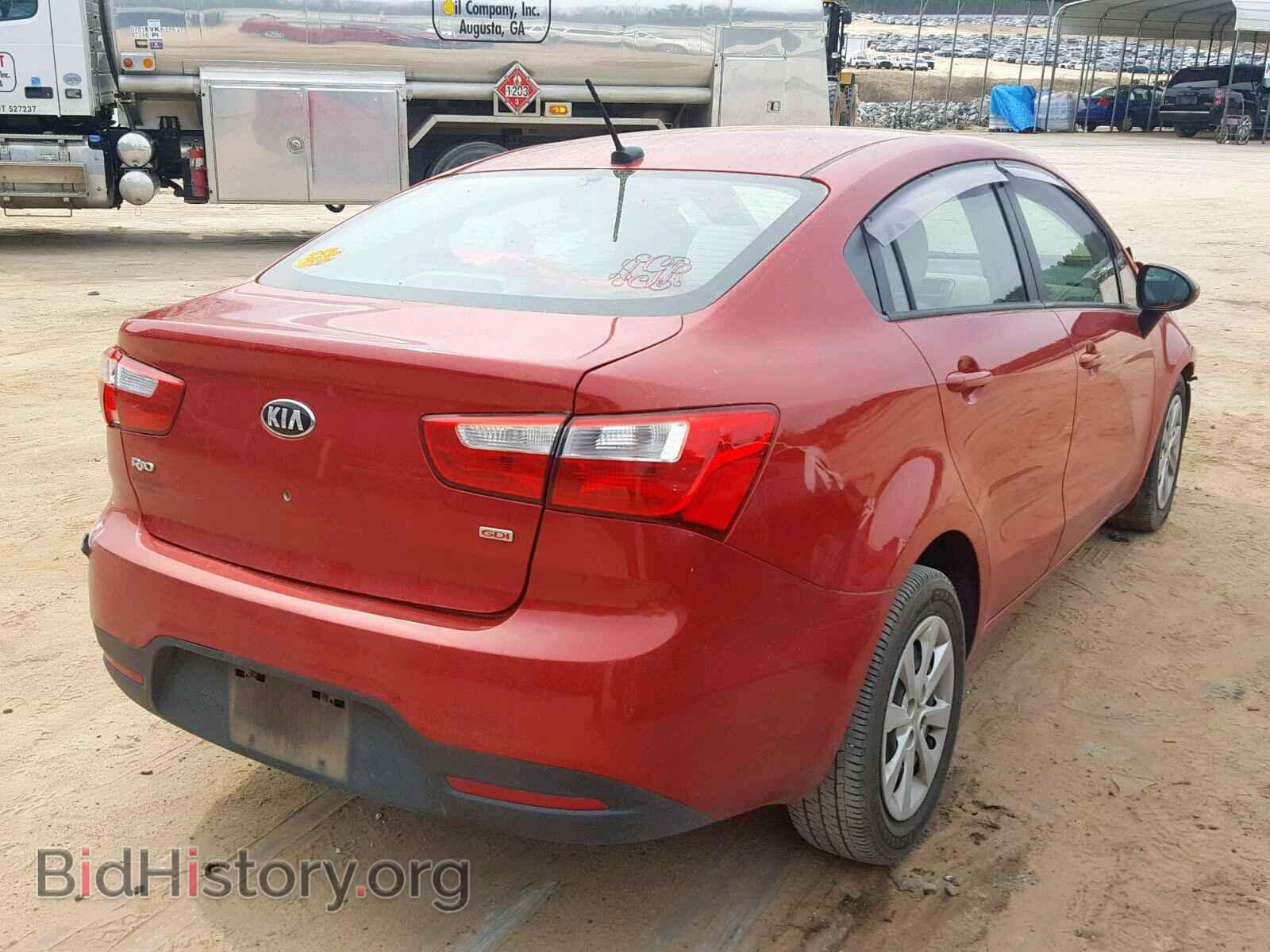 2013 KIA RIO - VIN: KNADM4A31D6292828 - Фото 4