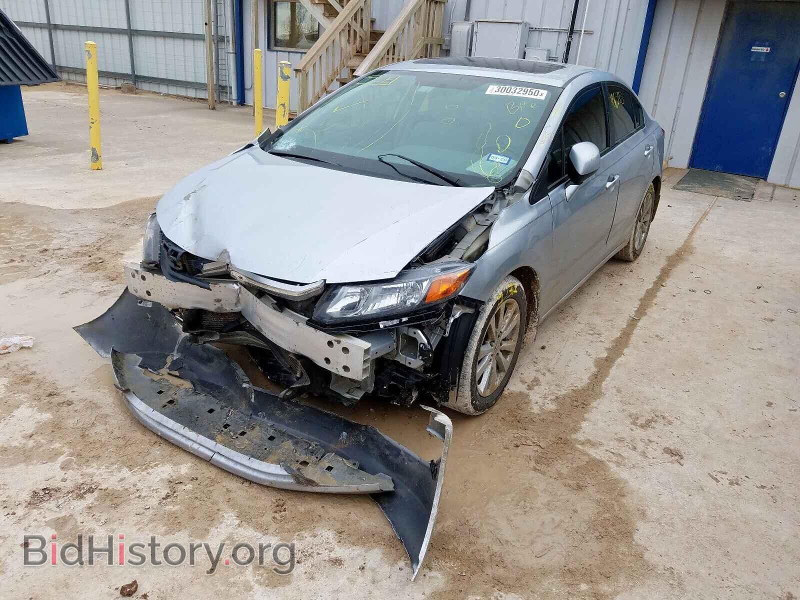 2012 HONDA CIVIC - VIN: 2HGFB2F96CH505581 - Фото 2