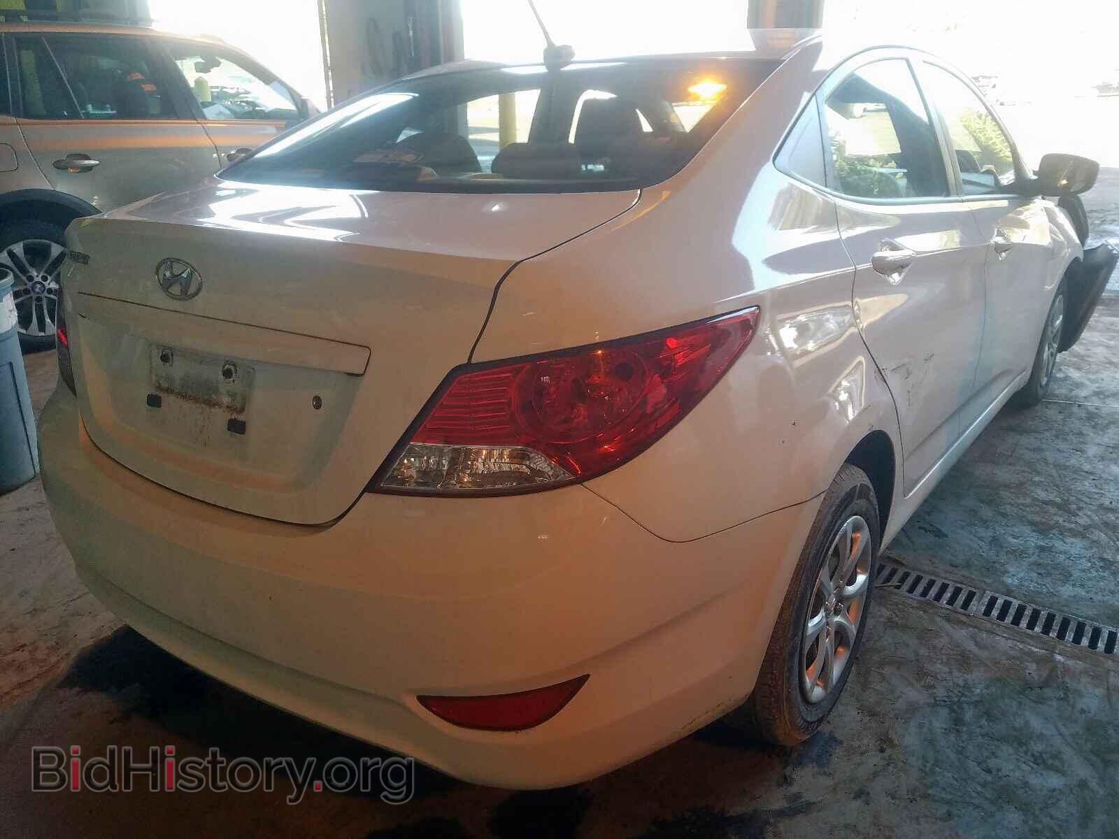 2014 HYUNDAI ACCENT - VIN: KMHCT4AE3EU633612 - Фото 4