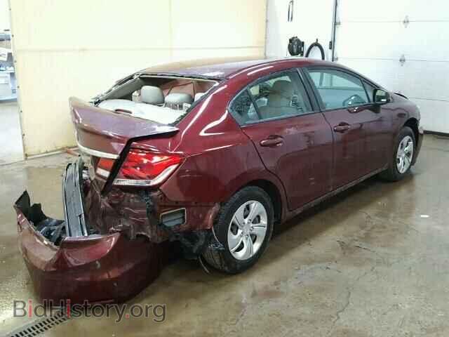2013 HONDA CIVIC - VIN: 19XFB2F55DE024441 - Фото 4