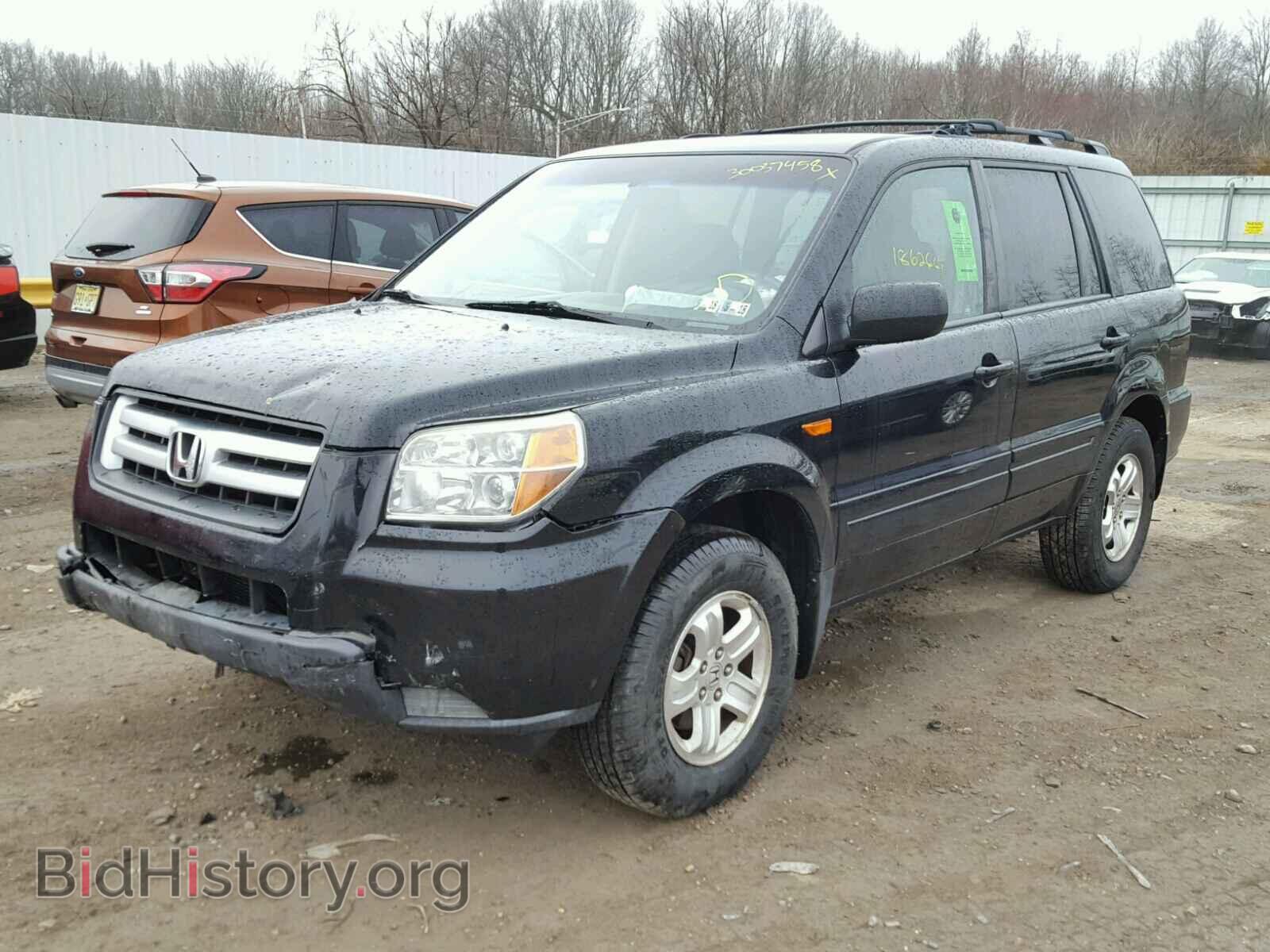 2008 HONDA PILOT - VIN: 5FNYF18238B020656 - Фото 2