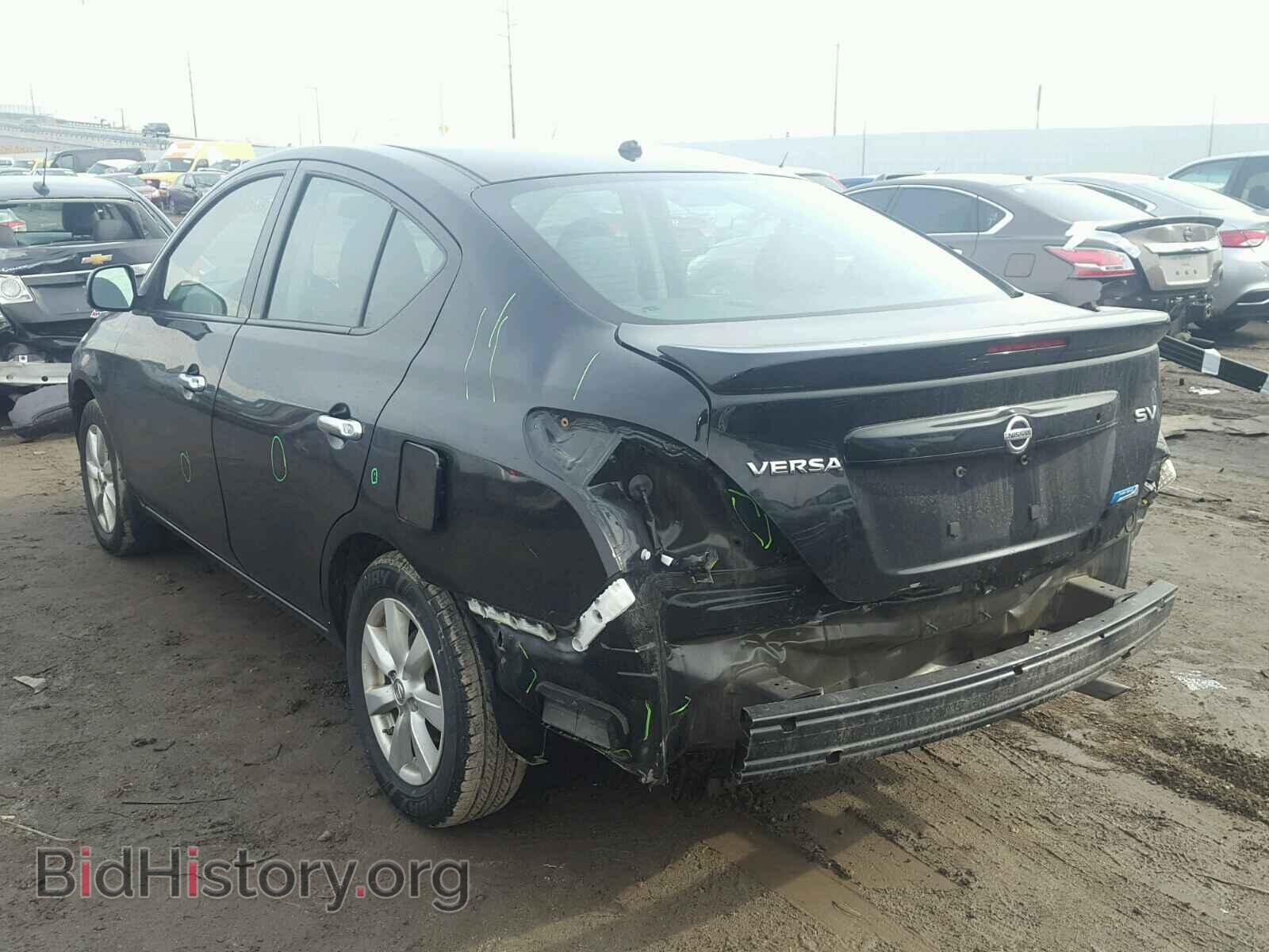 2014 NISSAN VERSA - VIN: 3N1CN7AP1EL807739 - Photo 3