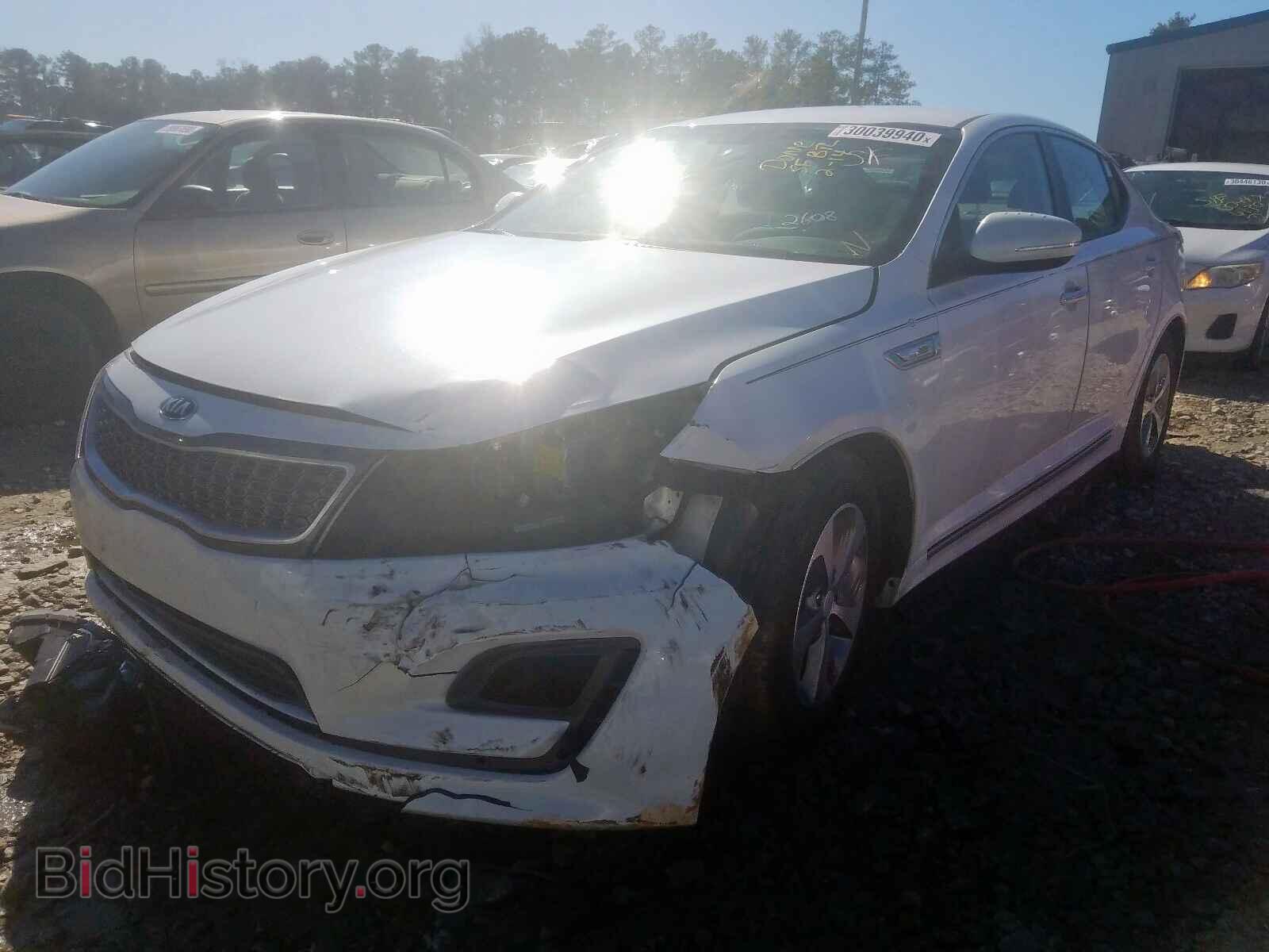 2014 KIA OPTIMA - VIN: KNAGM4AD9E5072608 - Фото 2