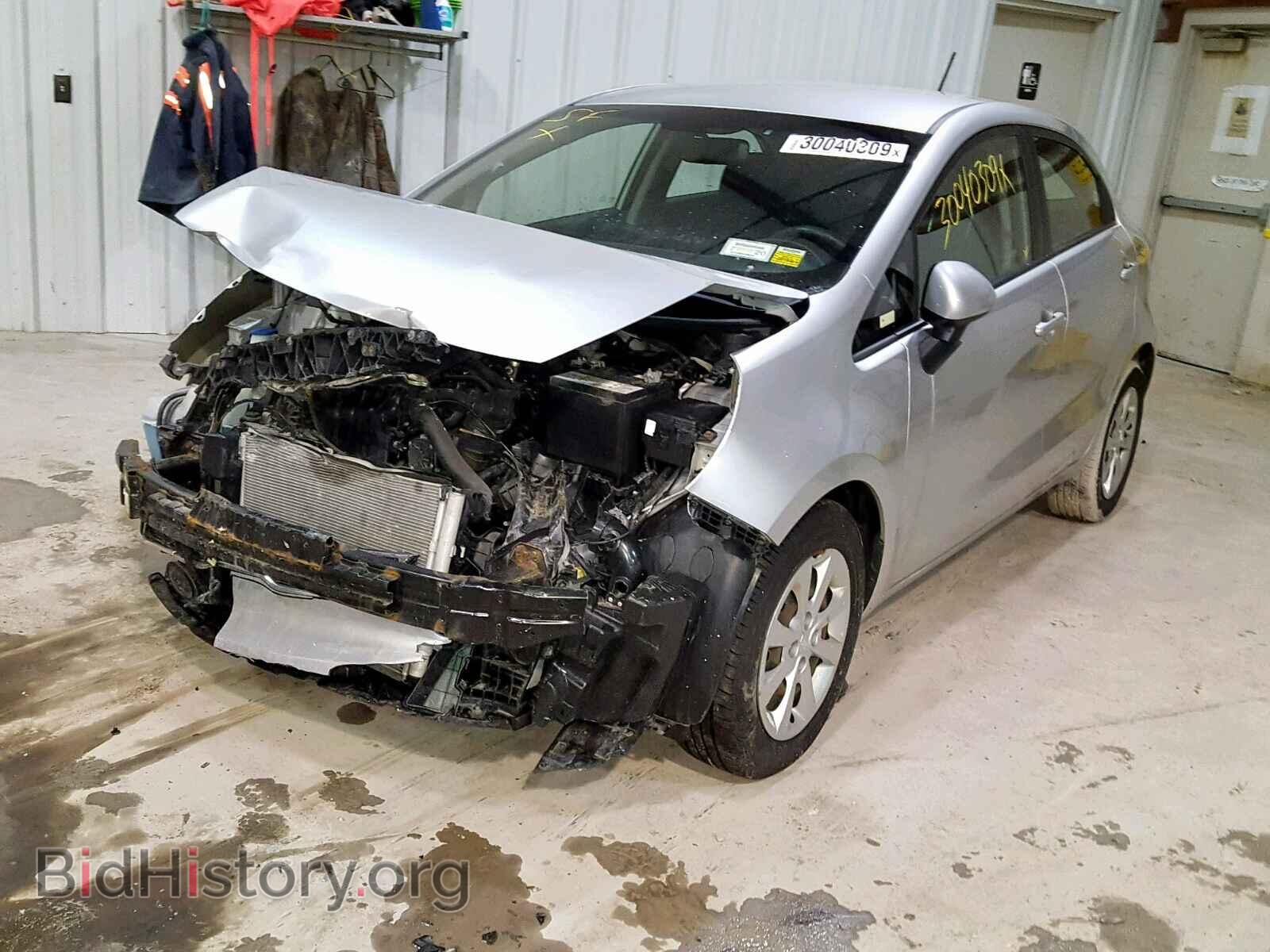 2013 KIA RIO - VIN: KNADN5A34D6179989 - Photo 2